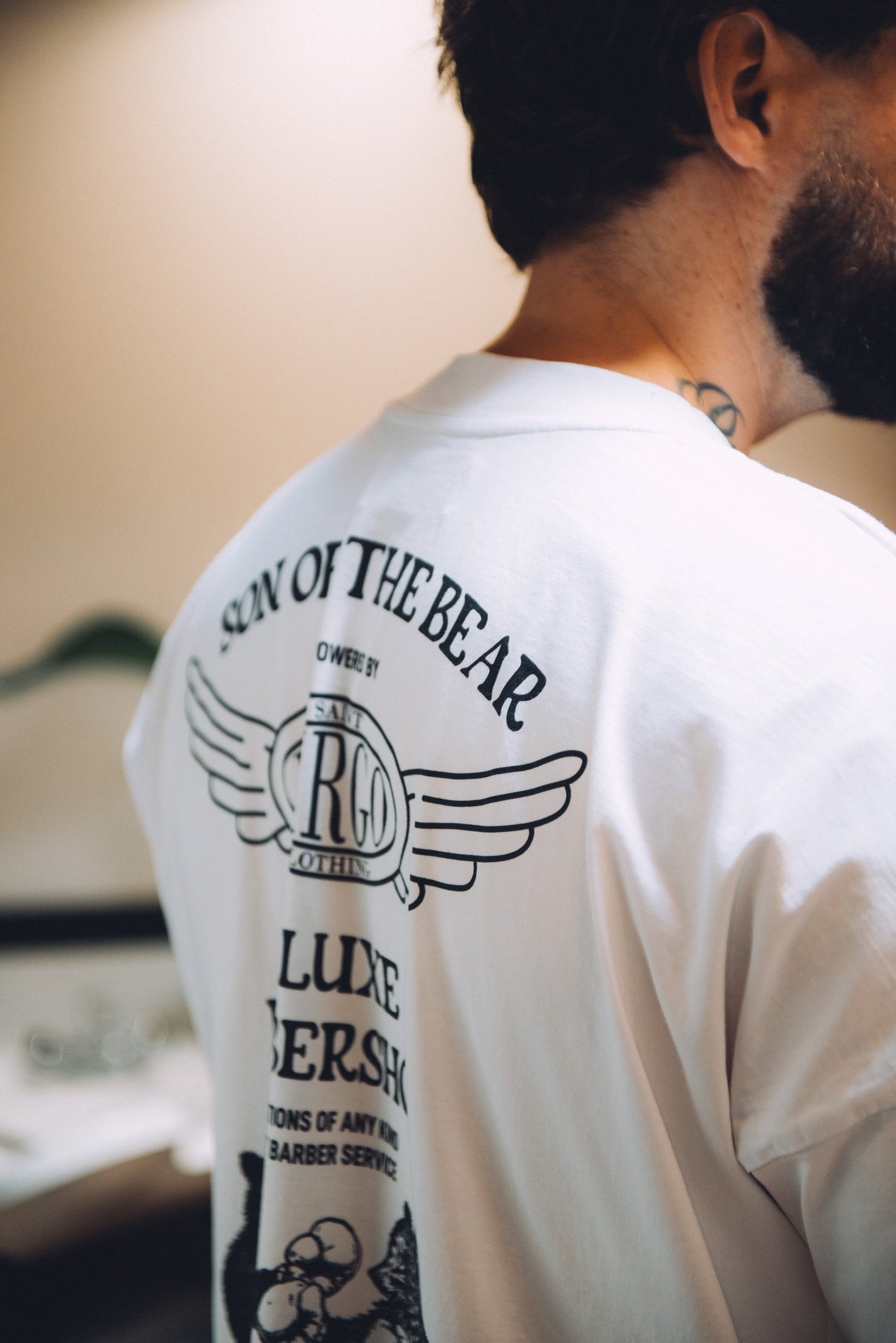 SON OF THE BEAR | White T-Shirt