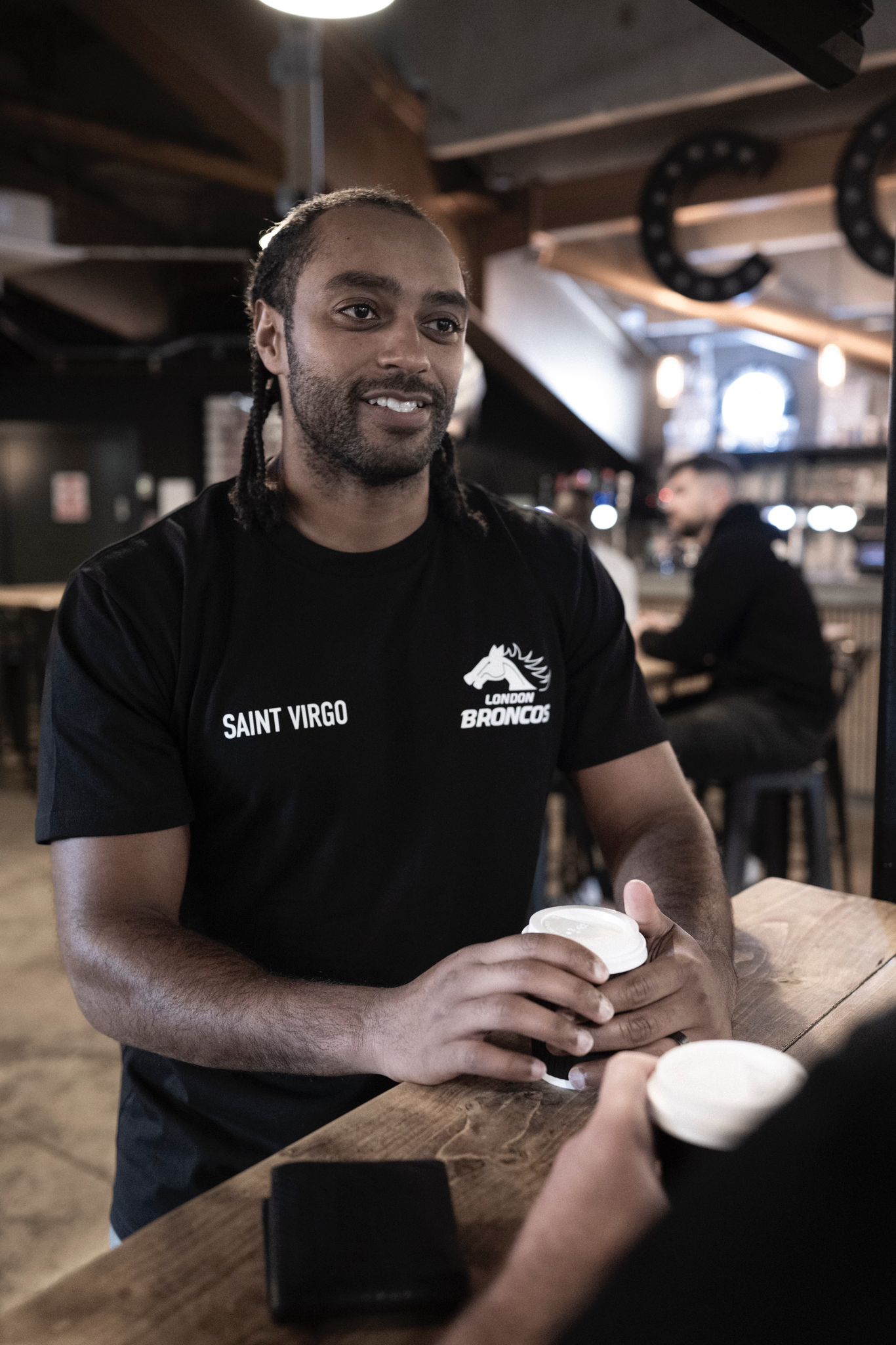 BRONCOS RUGBY | Black T-Shirt