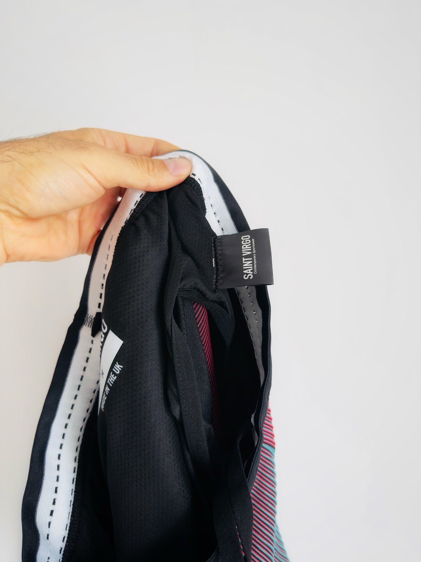 RUN HALF TIGHTS | Red/Blue White