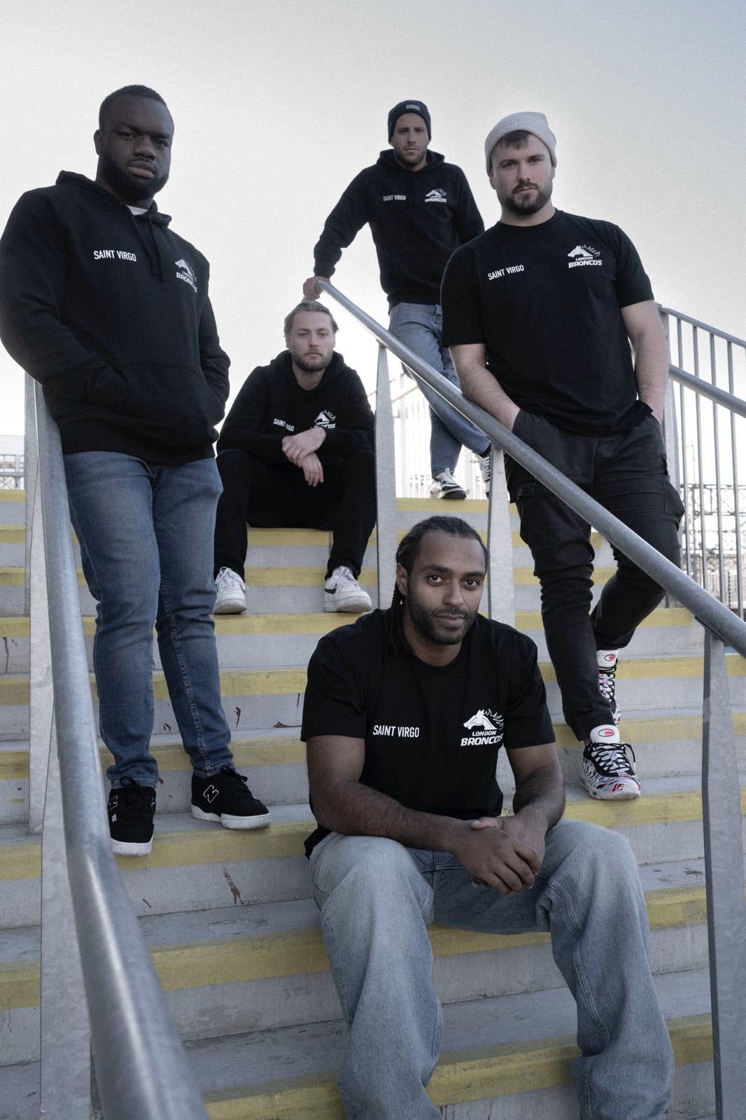 BRONCOS RUGBY | Black T-Shirt