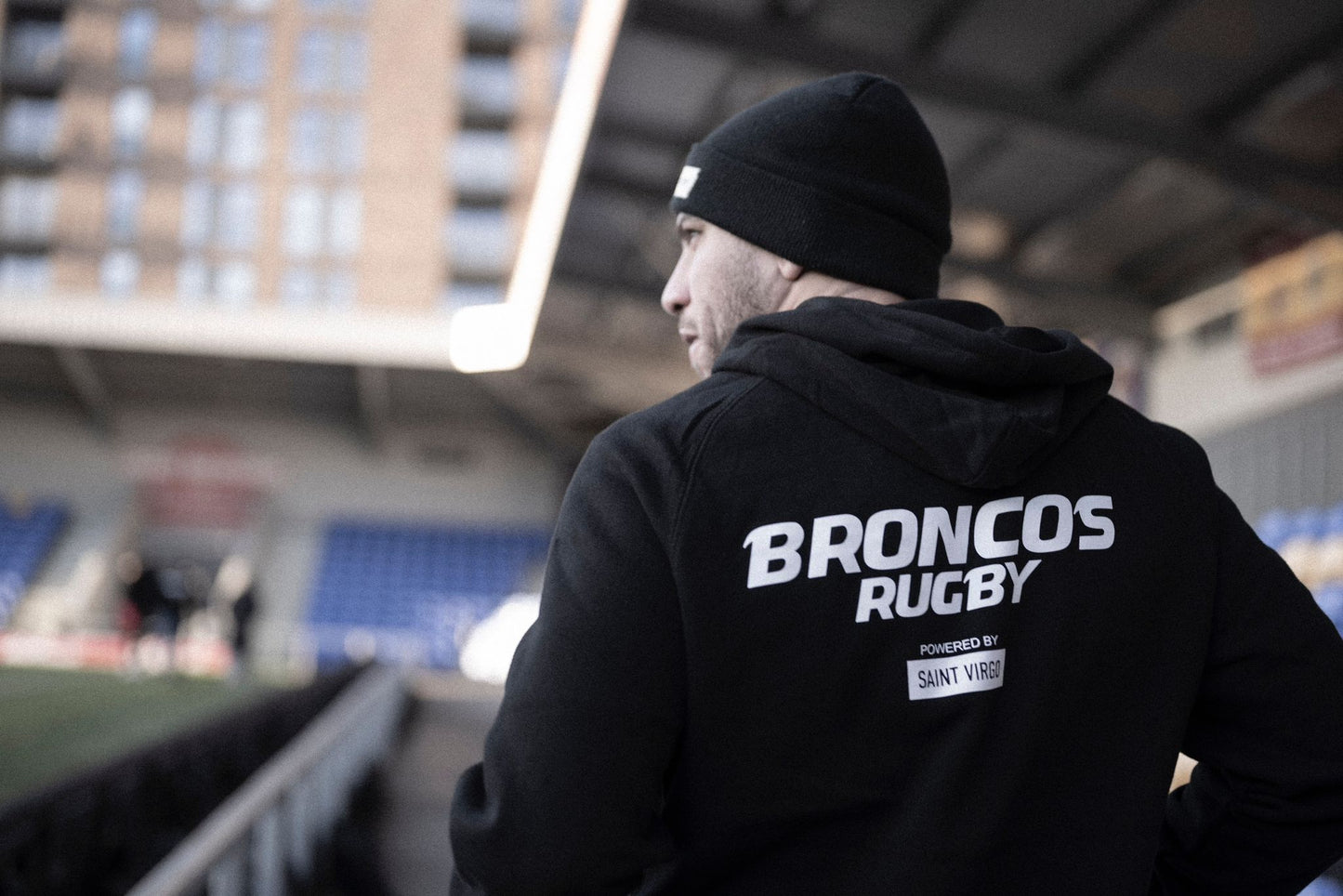 BRONCOS RUGBY | Black Hoodie