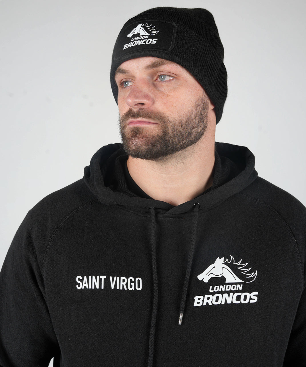 BRONCOS RUGBY | Black Beanie