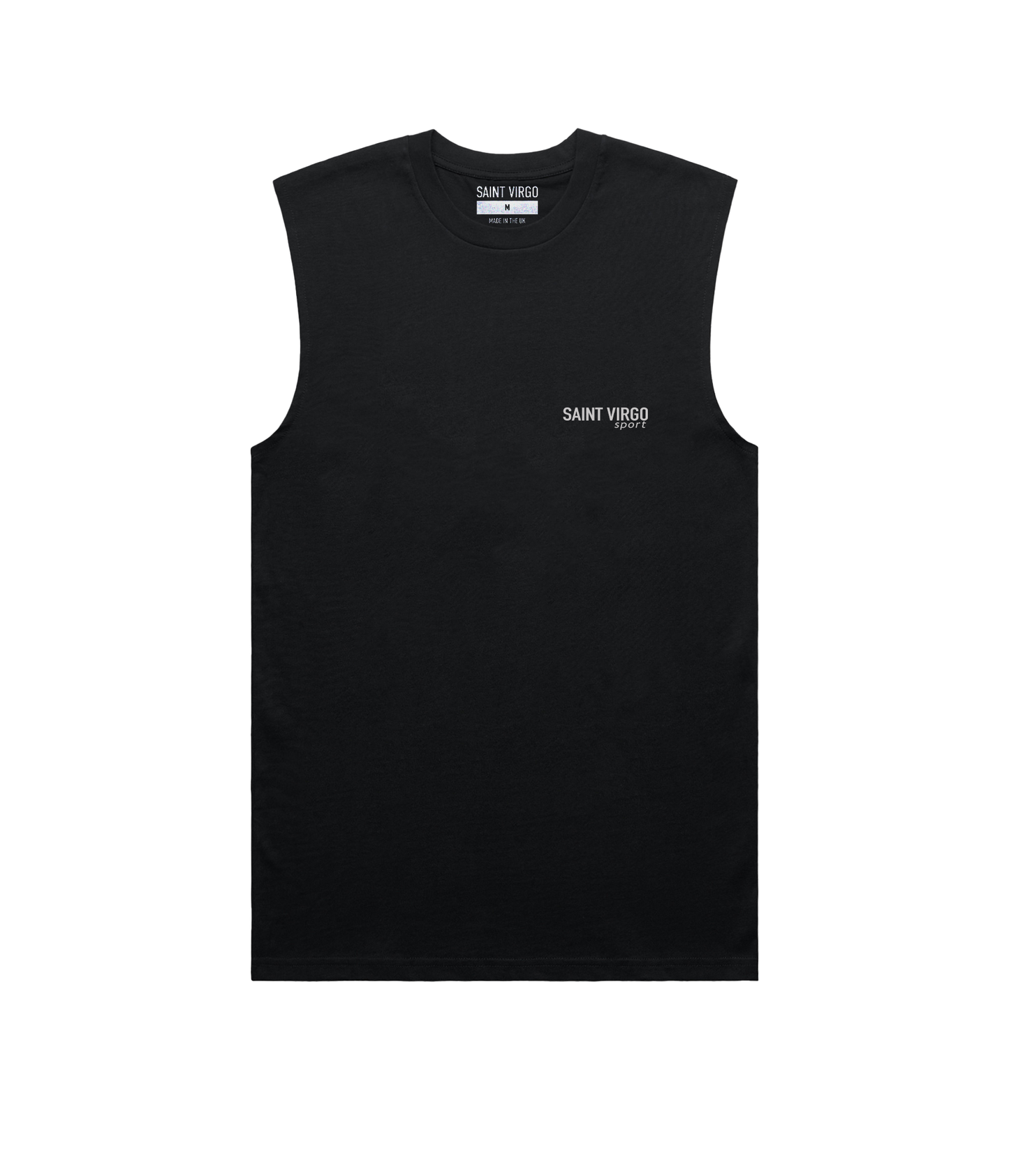Saint Virgo Run Club T-shirt, crafted with contemporary sportswear design, offering ready-to-wear luxury sportswear for runners. This piece reflects athletic essentialism, providing comfort and performance while redefining sportswear for active, athletic lifestyles.