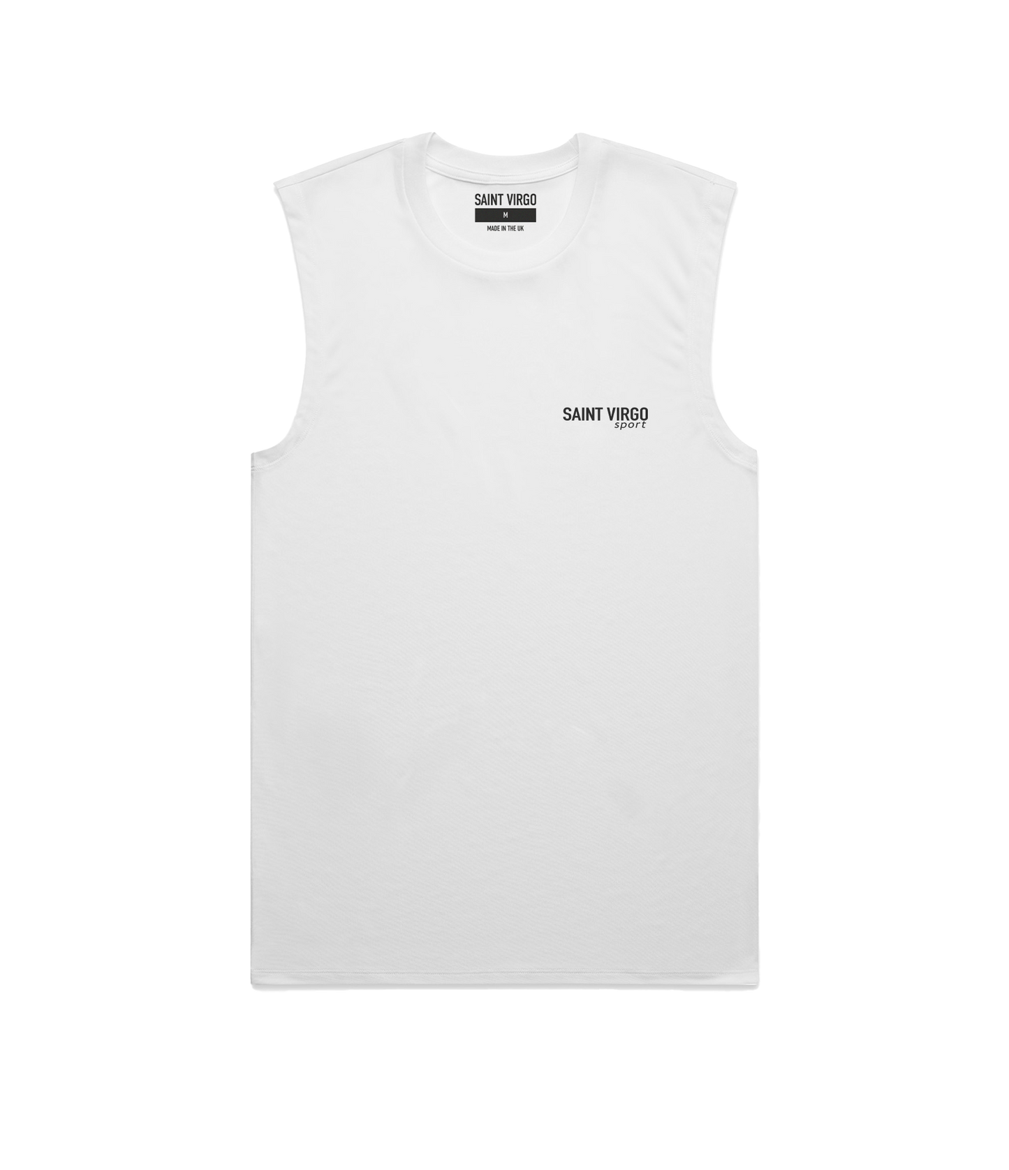 Saint Virgo Run Club T-shirt, crafted with contemporary sportswear design, offering ready-to-wear luxury sportswear for runners. This piece reflects athletic essentialism, providing comfort and performance while redefining sportswear for active, athletic lifestyles.