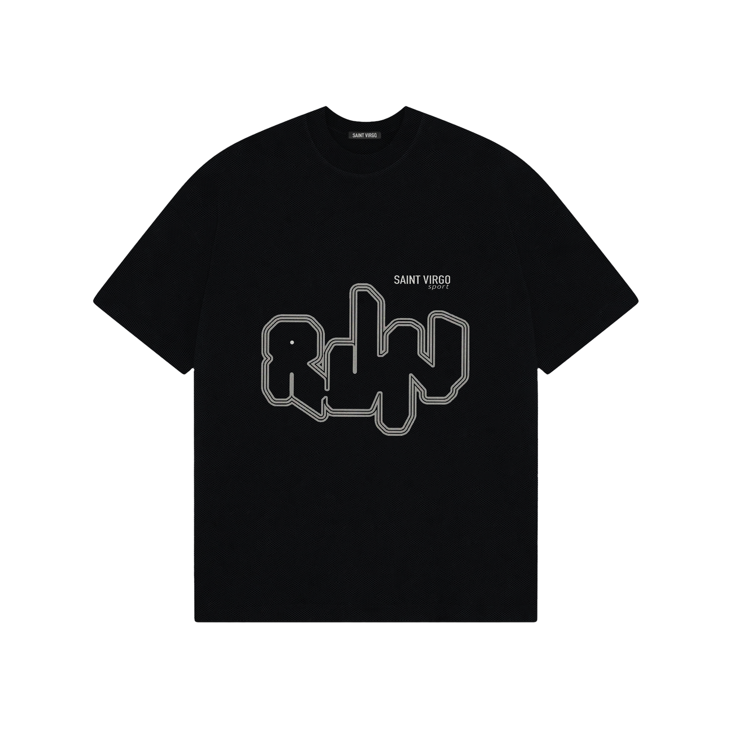 RUN E-SPORT | Black T-Shirt