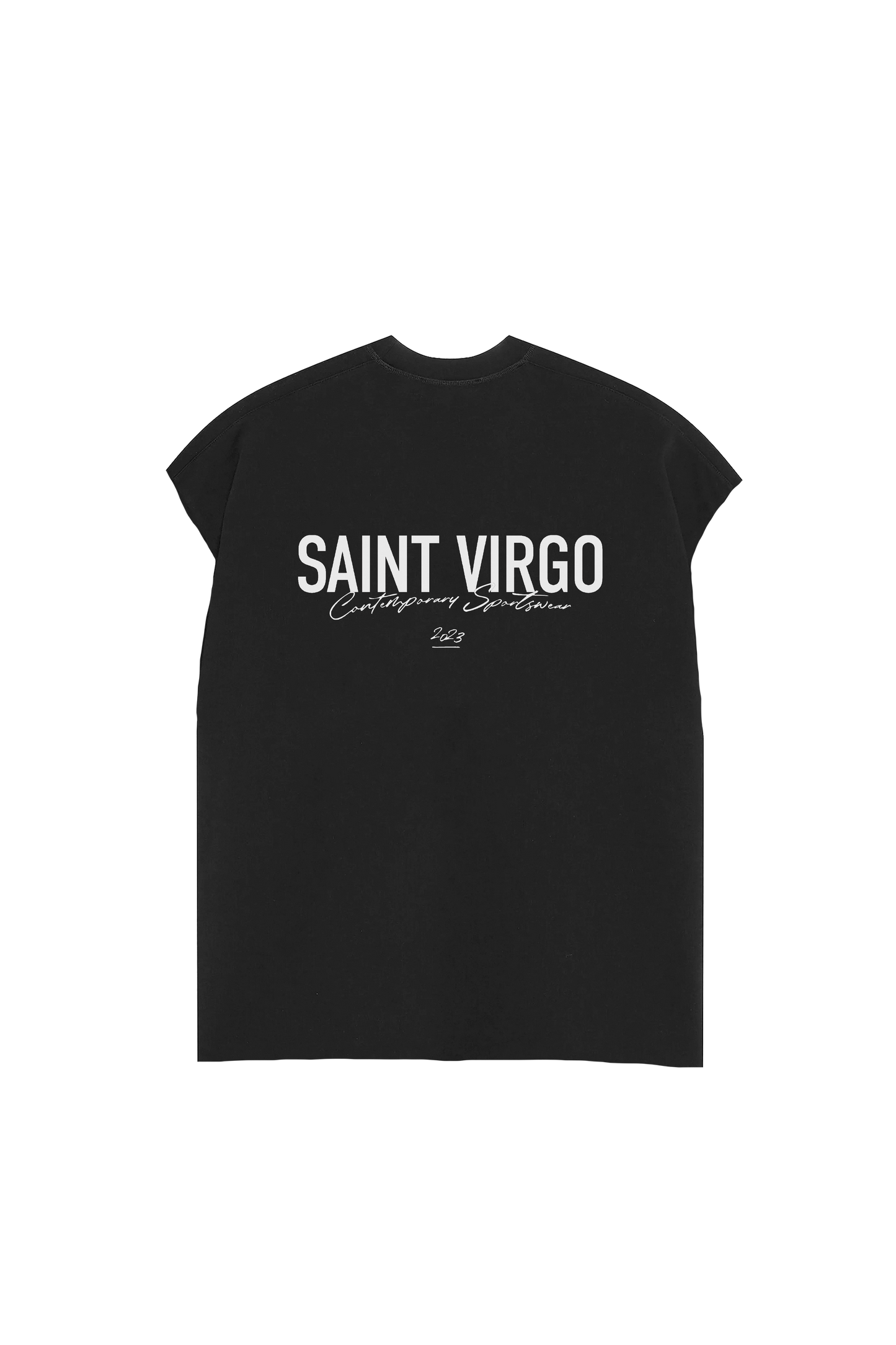 ATHLETE | Washed Black Cut Off Tank