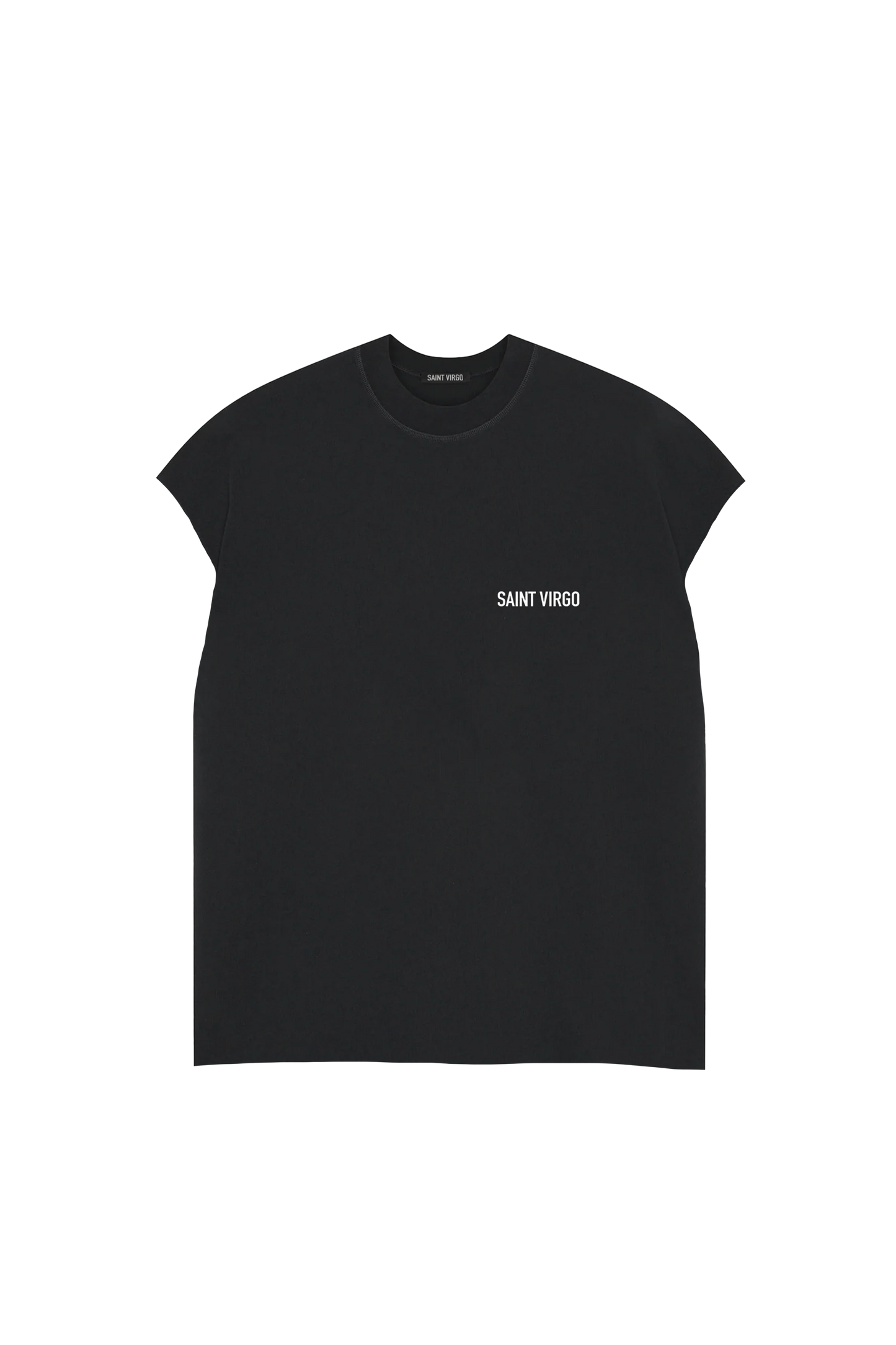 ATHLETE | Washed Black Cut Off Tank