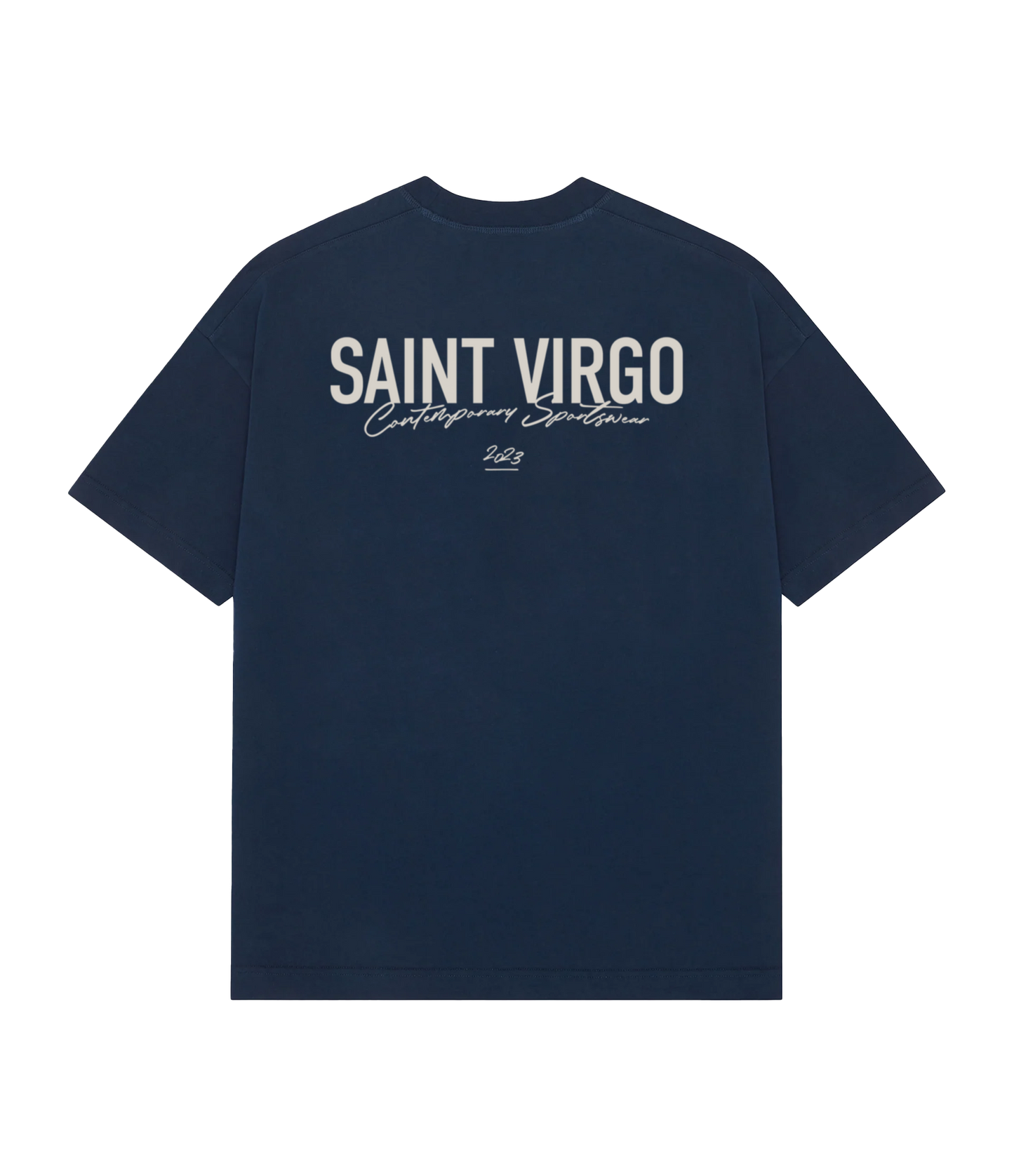 Saint Virgo Athlete T-shirt, designed for the modern athlete, offering contemporary sportswear with a focus on athletic essentialism. This ready-to-wear luxury sportswear piece is perfect for those redefining sportswear with style and performance.