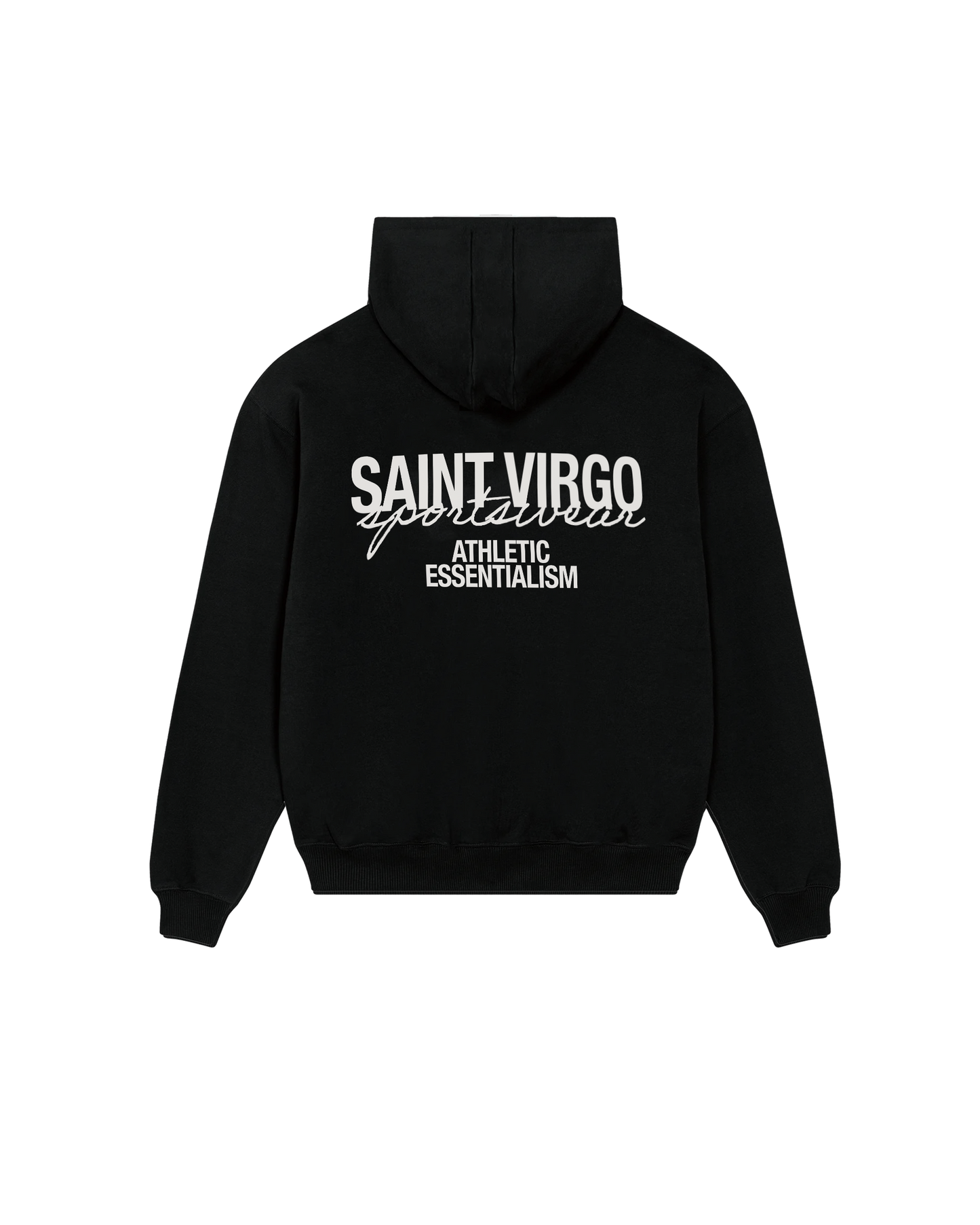 ATHLETIC ESSENTIALISM | Black Hoodie