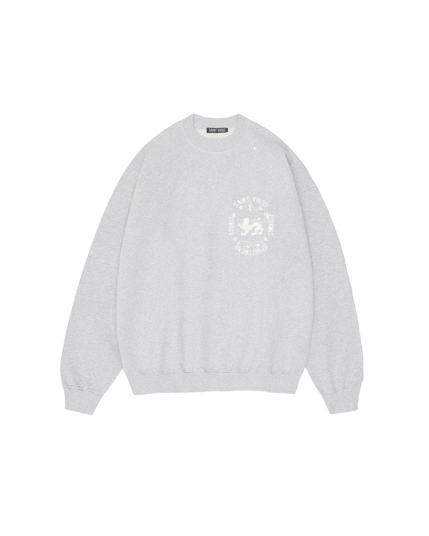 ATHLETIC ESSENTIAL | Heather Grey Sweatshirt Heavy