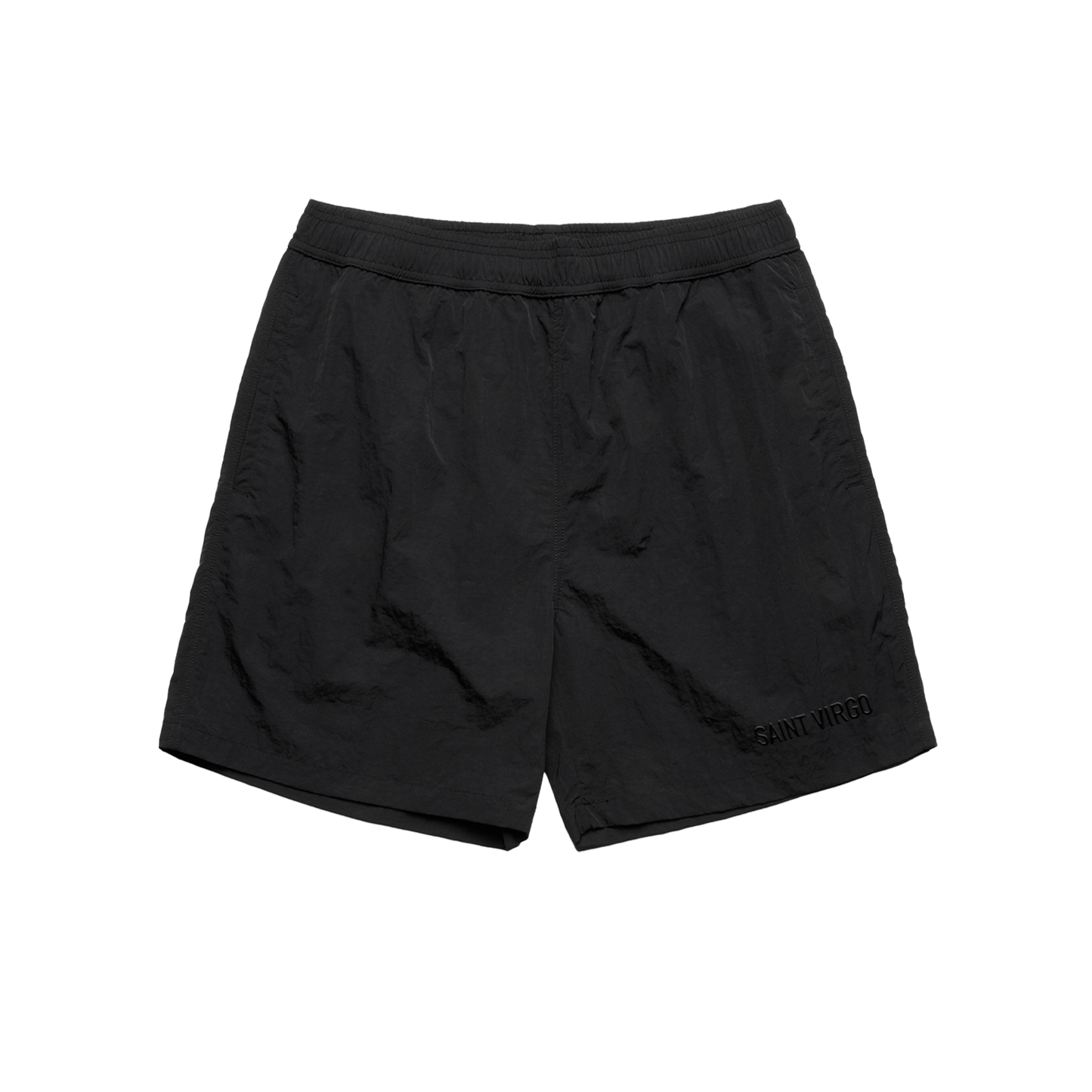 NYLON LOGO | Black Shorts