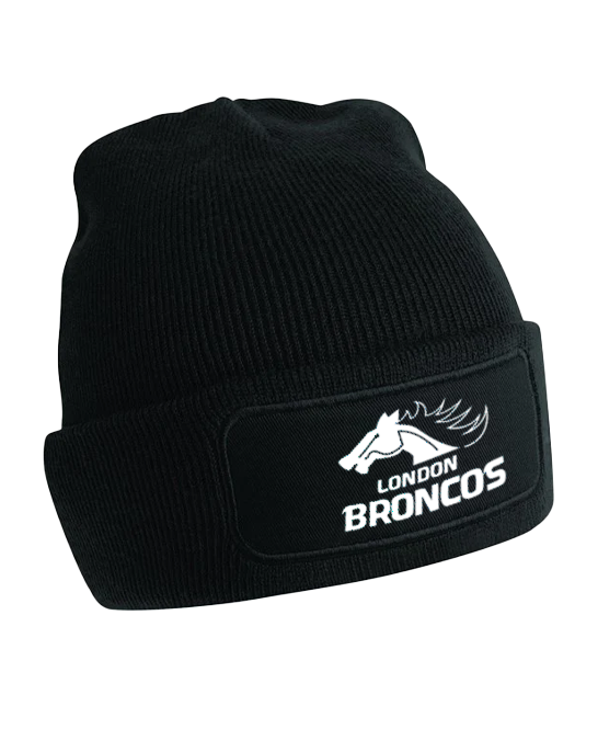 BRONCOS RUGBY | Black Beanie