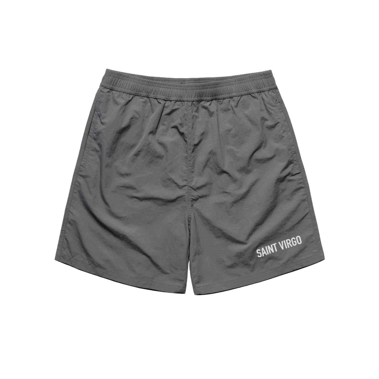 NYLON LOGO | Midnight Grey Shorts