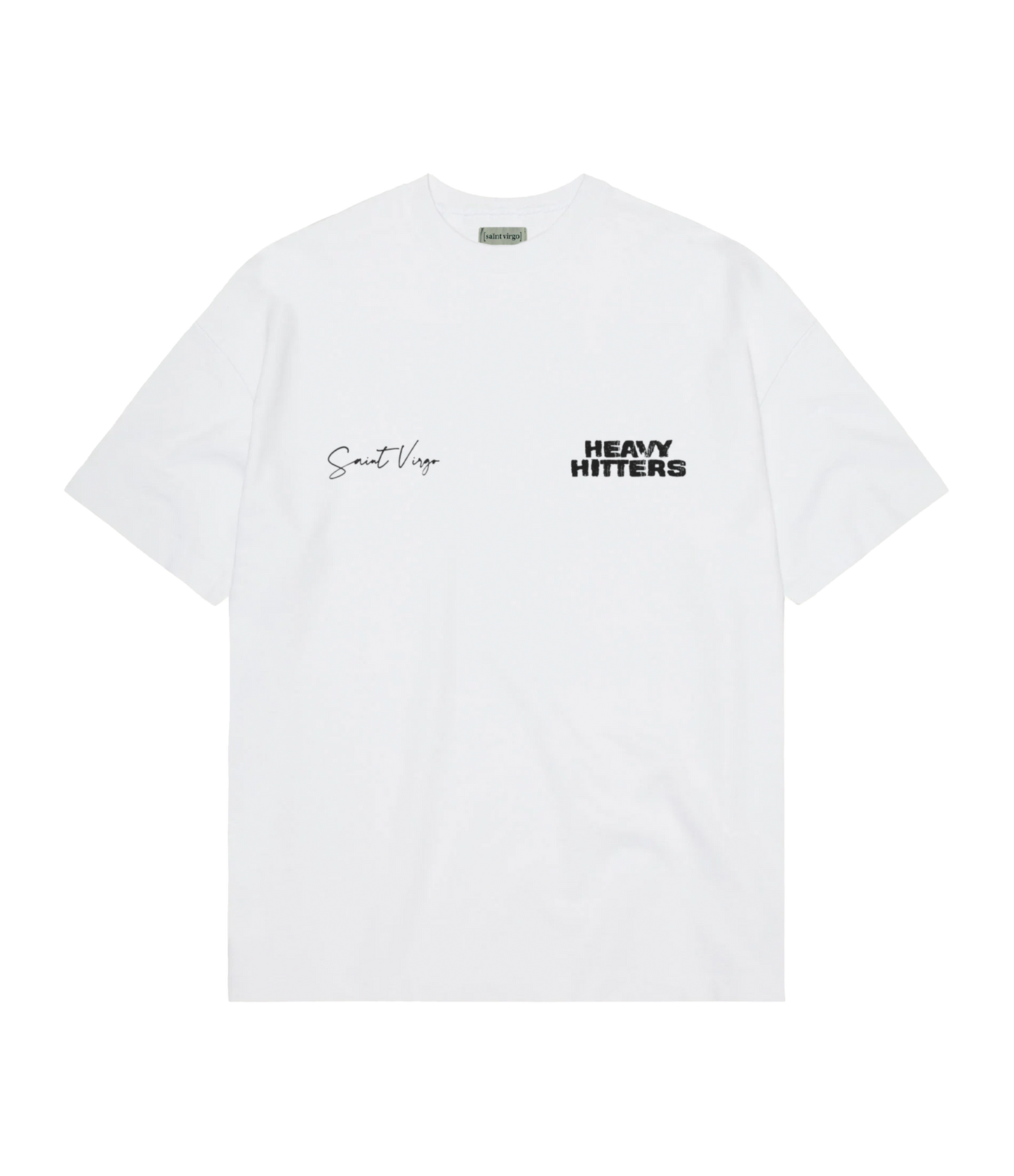 HEAVY HITTERS | Washed White T-Shirt