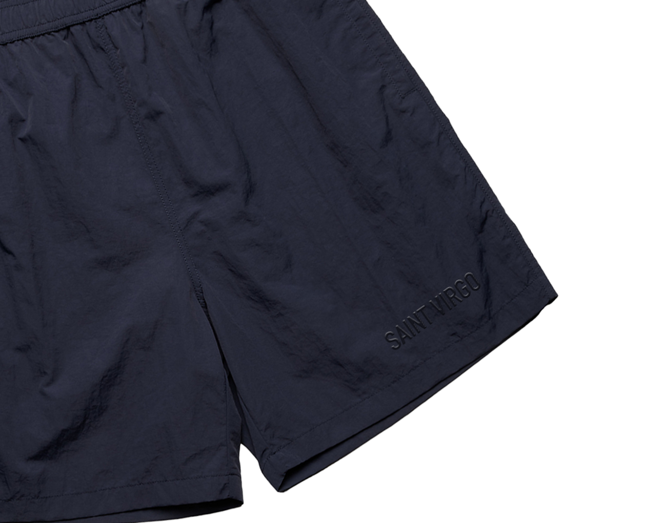 NYLON LOGO | Midnight Navy Shorts