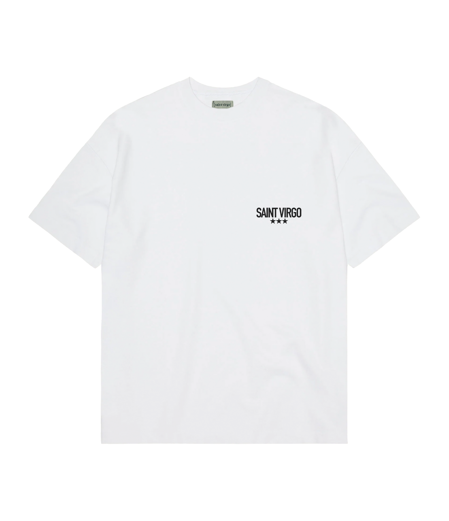 Saint Virgo Resort T-shirt, perfect for leisure and performance, blending contemporary sportswear with luxury fabrics. A piece of athletic essentialism, redefining sportswear for the modern lifestyle.