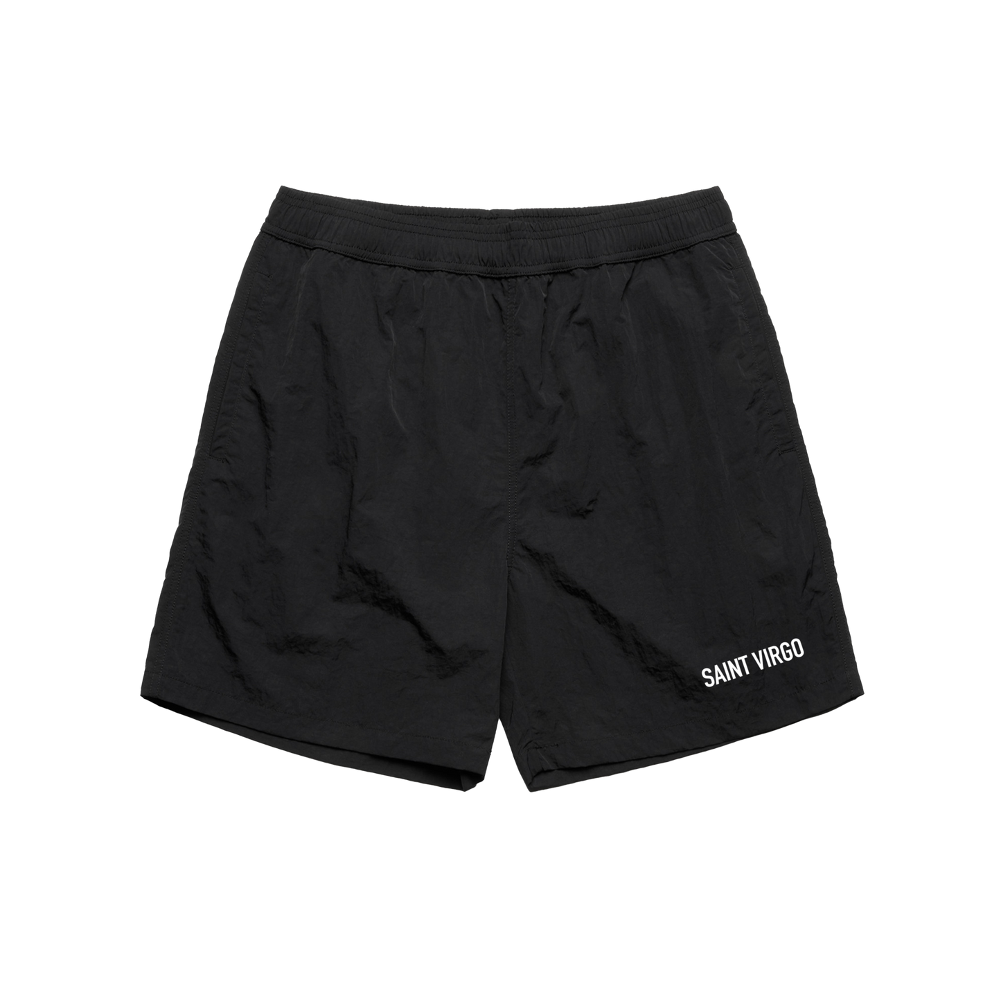 NYLON LOGO | Black/White Shorts
