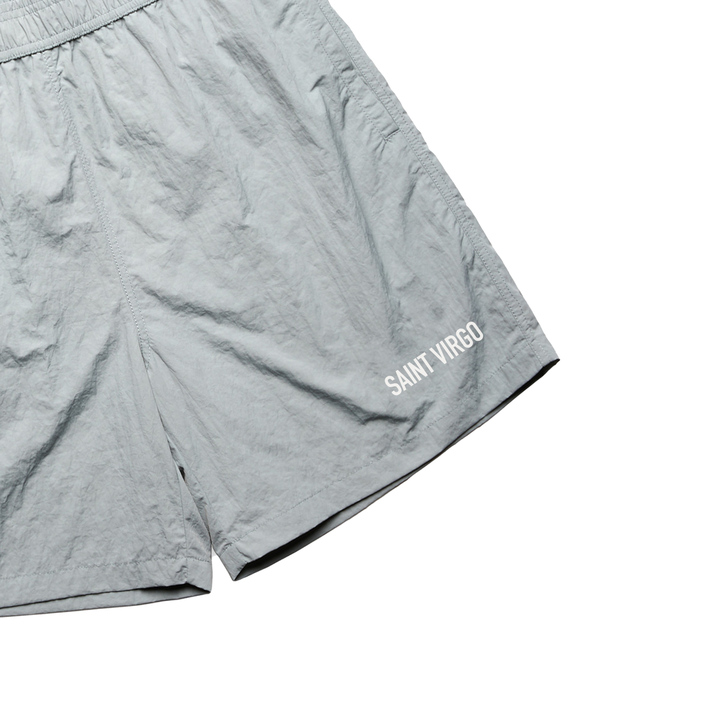 NYLON LOGO | Grey Shorts