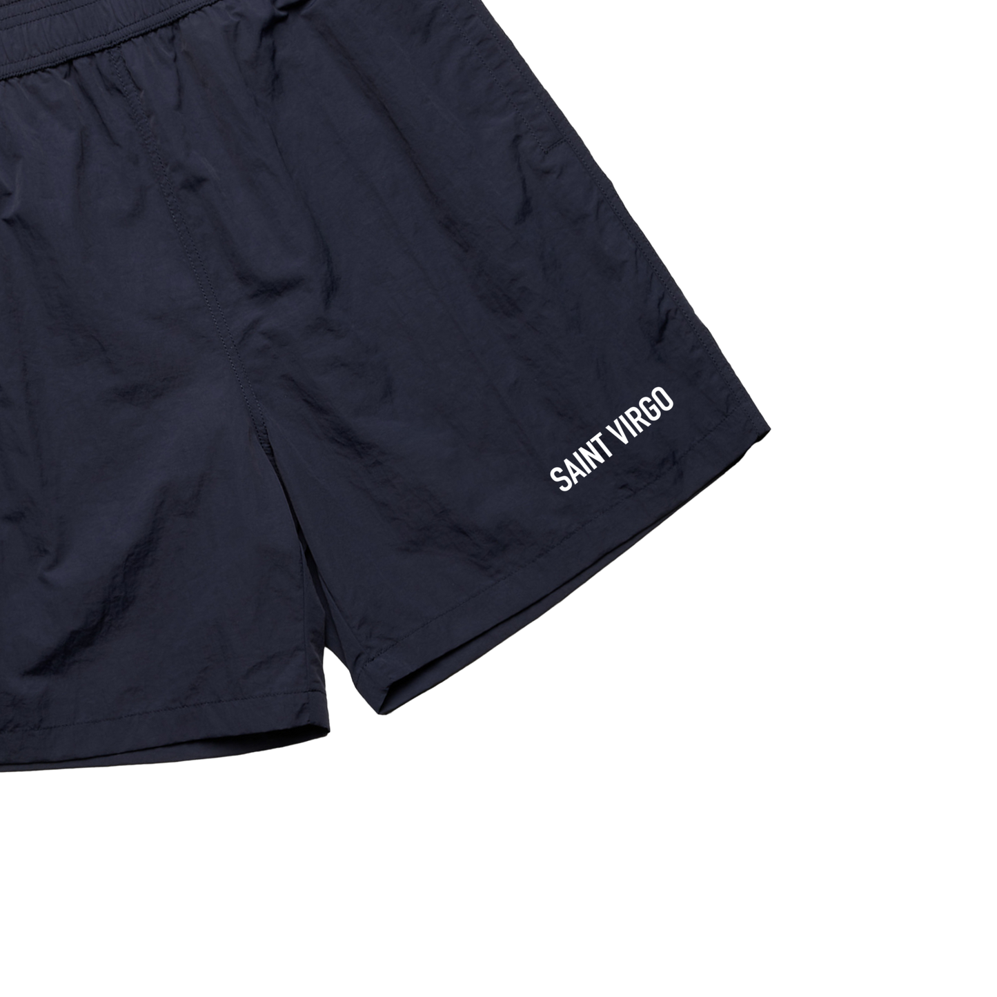 NYLON LOGO | Midnight Navy/White Shorts