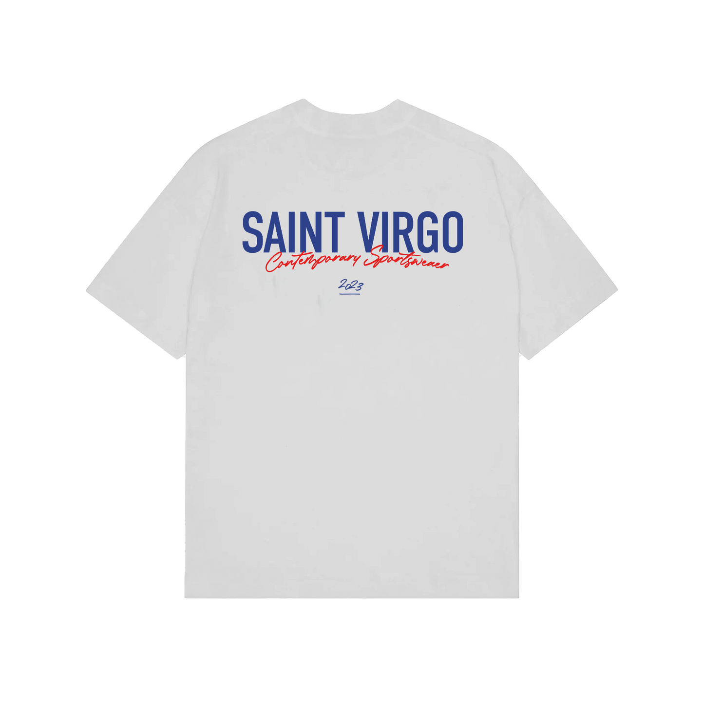 ATHLETE | Washed White/Red Vintage T-Shirt