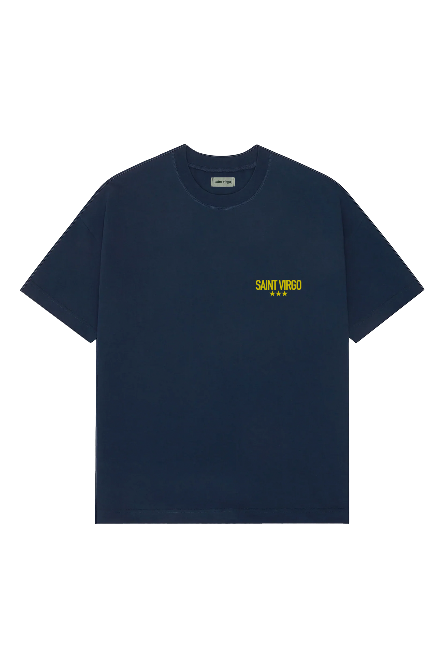 Saint Virgo Resort T-shirt, perfect for leisure and performance, blending contemporary sportswear with luxury fabrics. A piece of athletic essentialism, redefining sportswear for the modern lifestyle.
