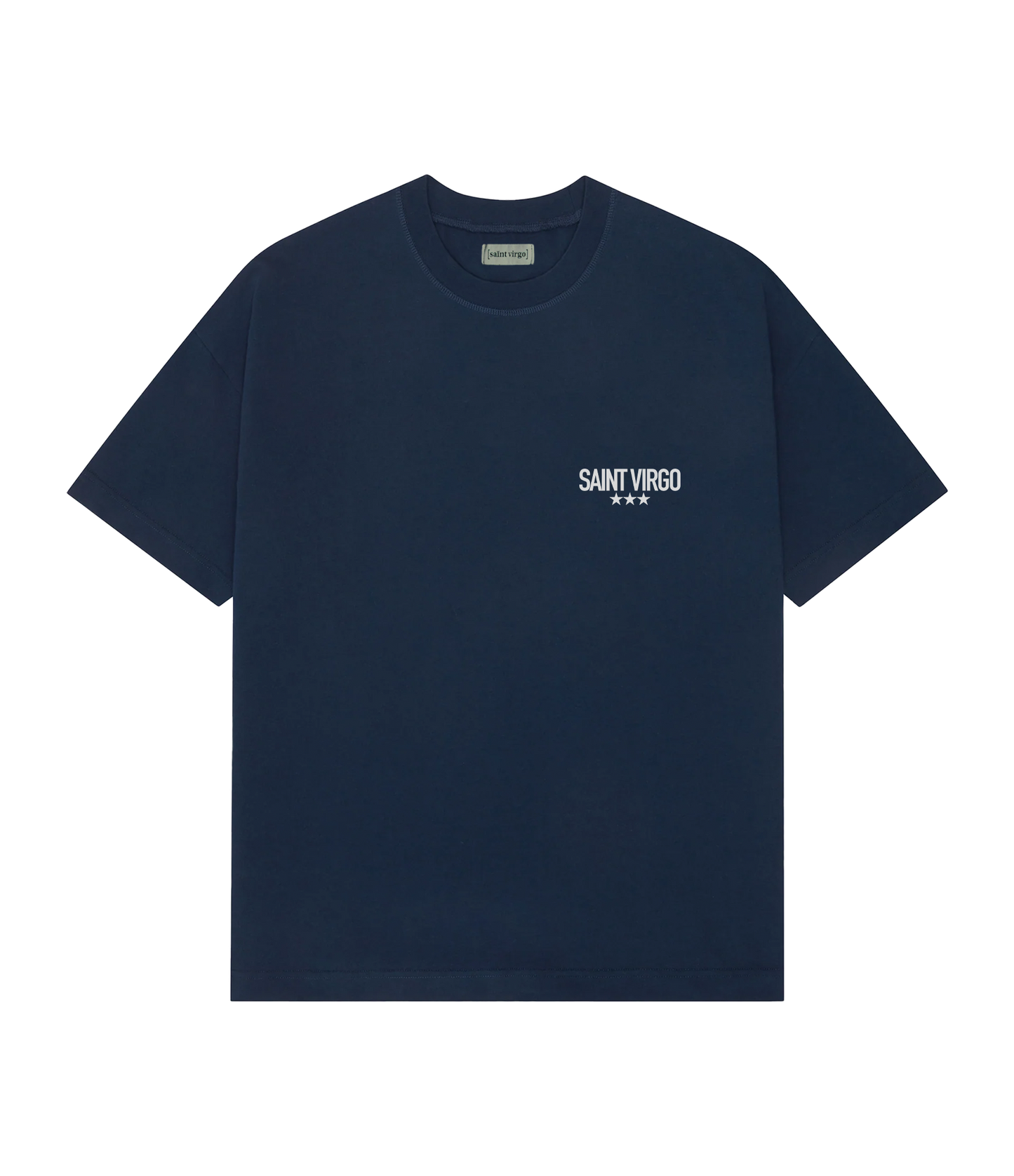 Saint Virgo Resort T-shirt, perfect for leisure and performance, blending contemporary sportswear with luxury fabrics. A piece of athletic essentialism, redefining sportswear for the modern lifestyle.