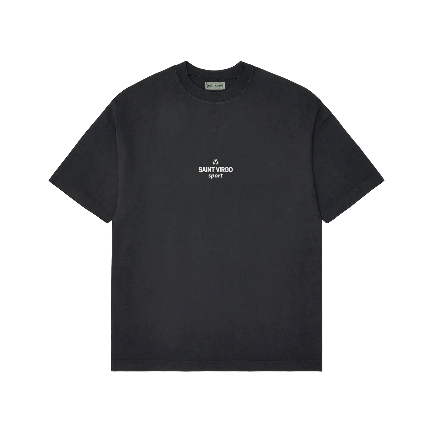 Saint Virgo Sport Star T-shirt, merging contemporary sportswear with ready-to-wear luxury sportswear, offering a stylish, athletic fit that reflects athletic essentialism and redefines sportswear for the modern sport enthusiast.