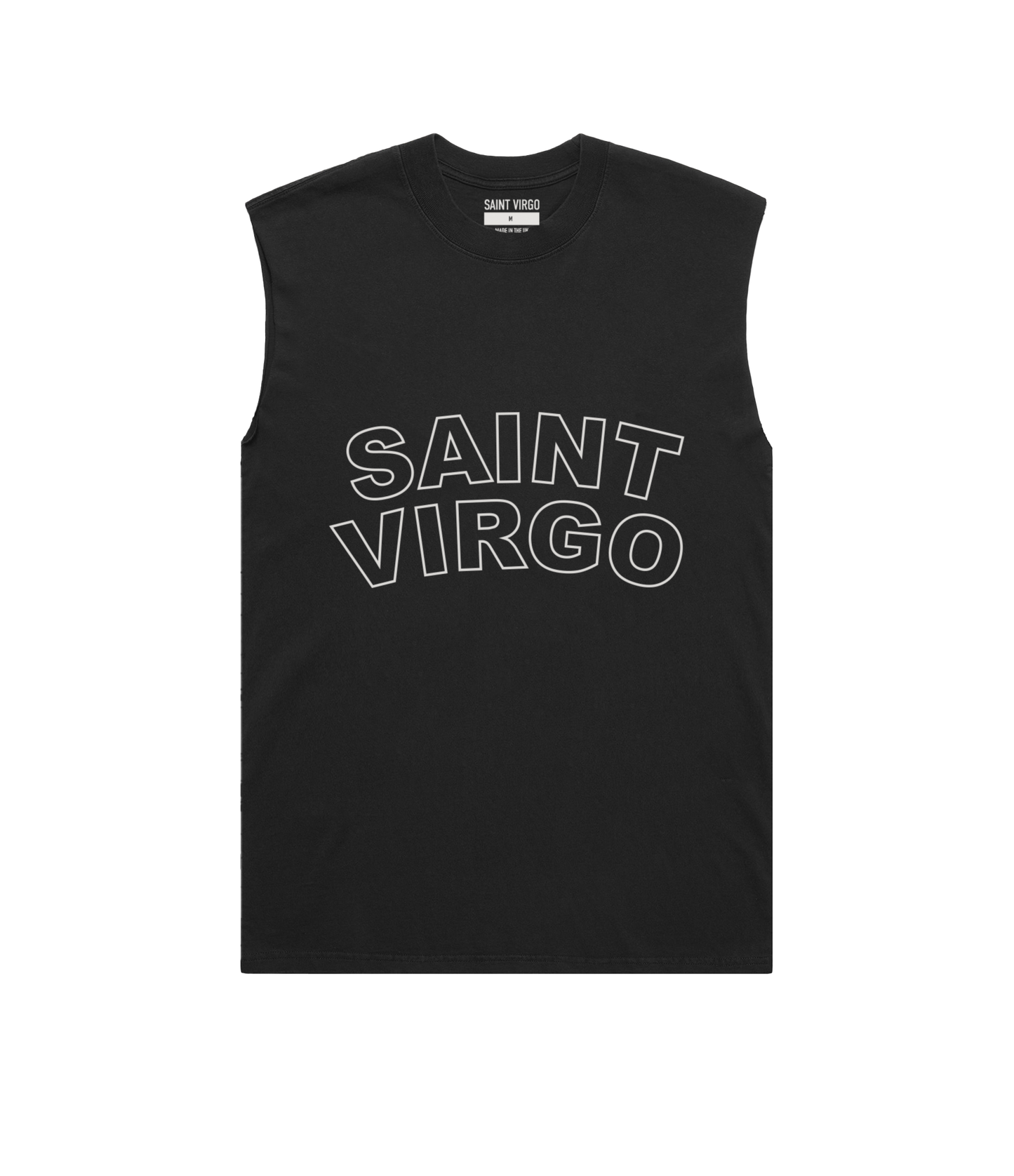 OUTLINE | Vintage Black Cut Off Tank