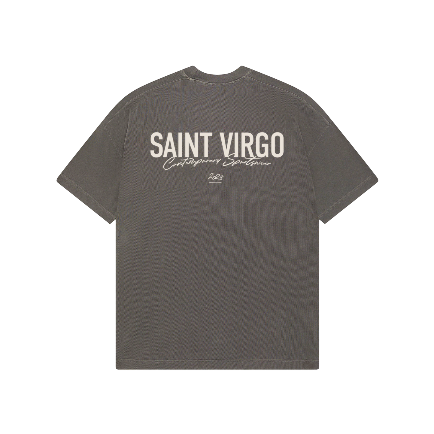 Saint Virgo Athlete T-shirt, designed for the modern athlete, offering contemporary sportswear with a focus on athletic essentialism. This ready-to-wear luxury sportswear piece is perfect for those redefining sportswear with style and performance.