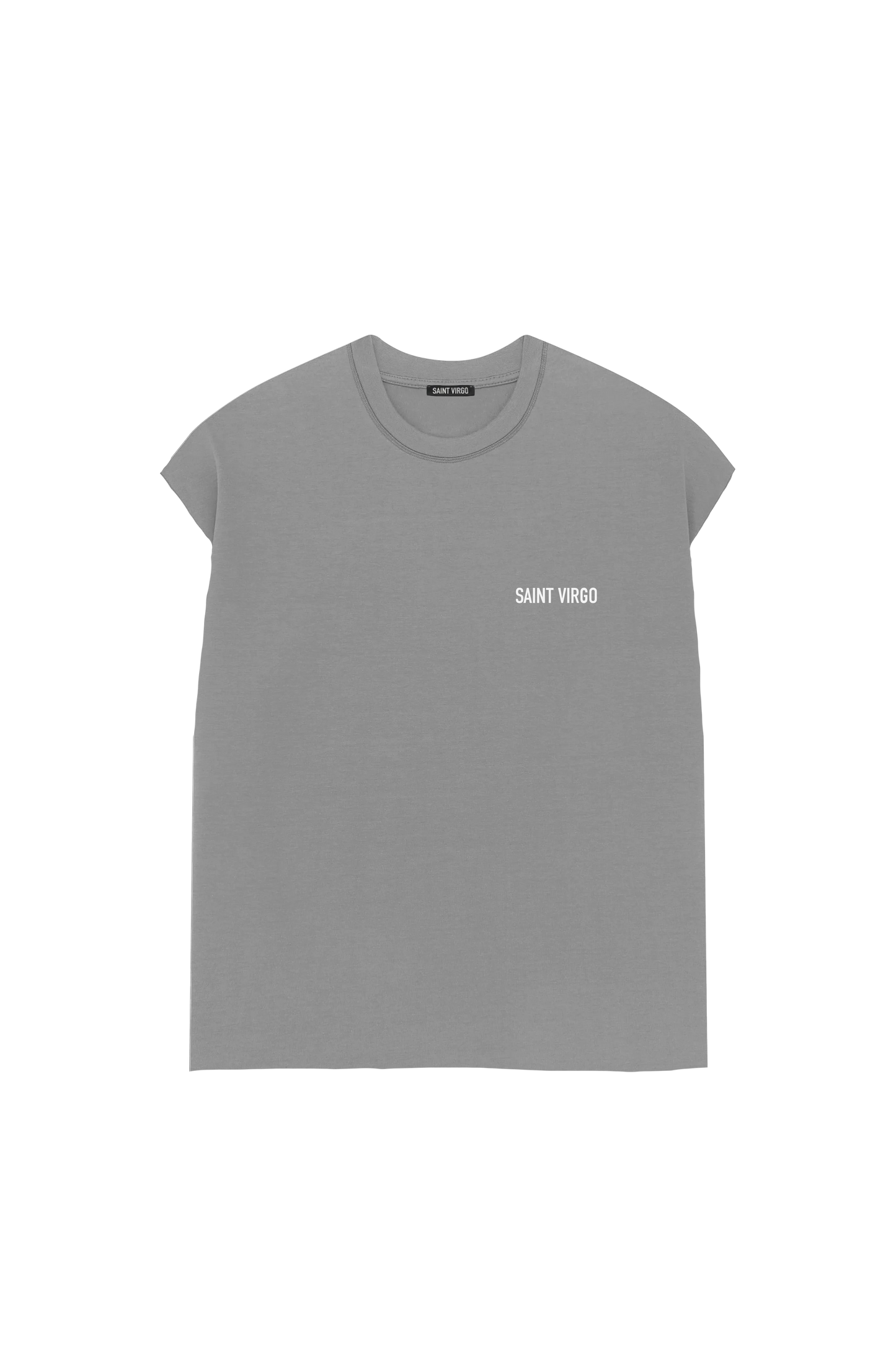 ATHLETE | Washed Grey Cut Off Tank