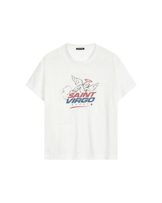 HALO | Off-White Lightweight Sheer T-Shirt
