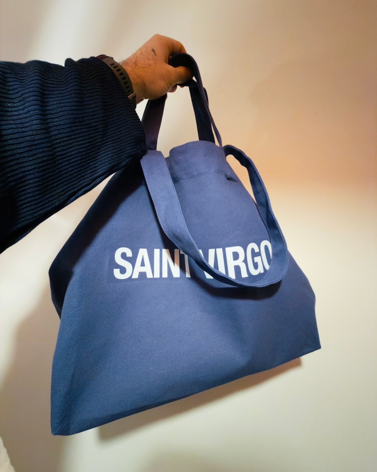 OVERSIZED TOTE | Navy Dusk