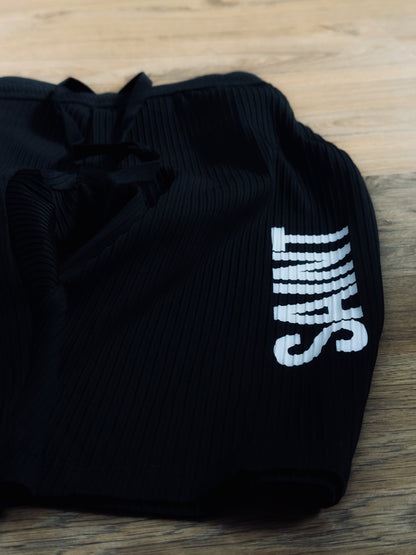RUN HALF TIGHTS | Double Leg Black