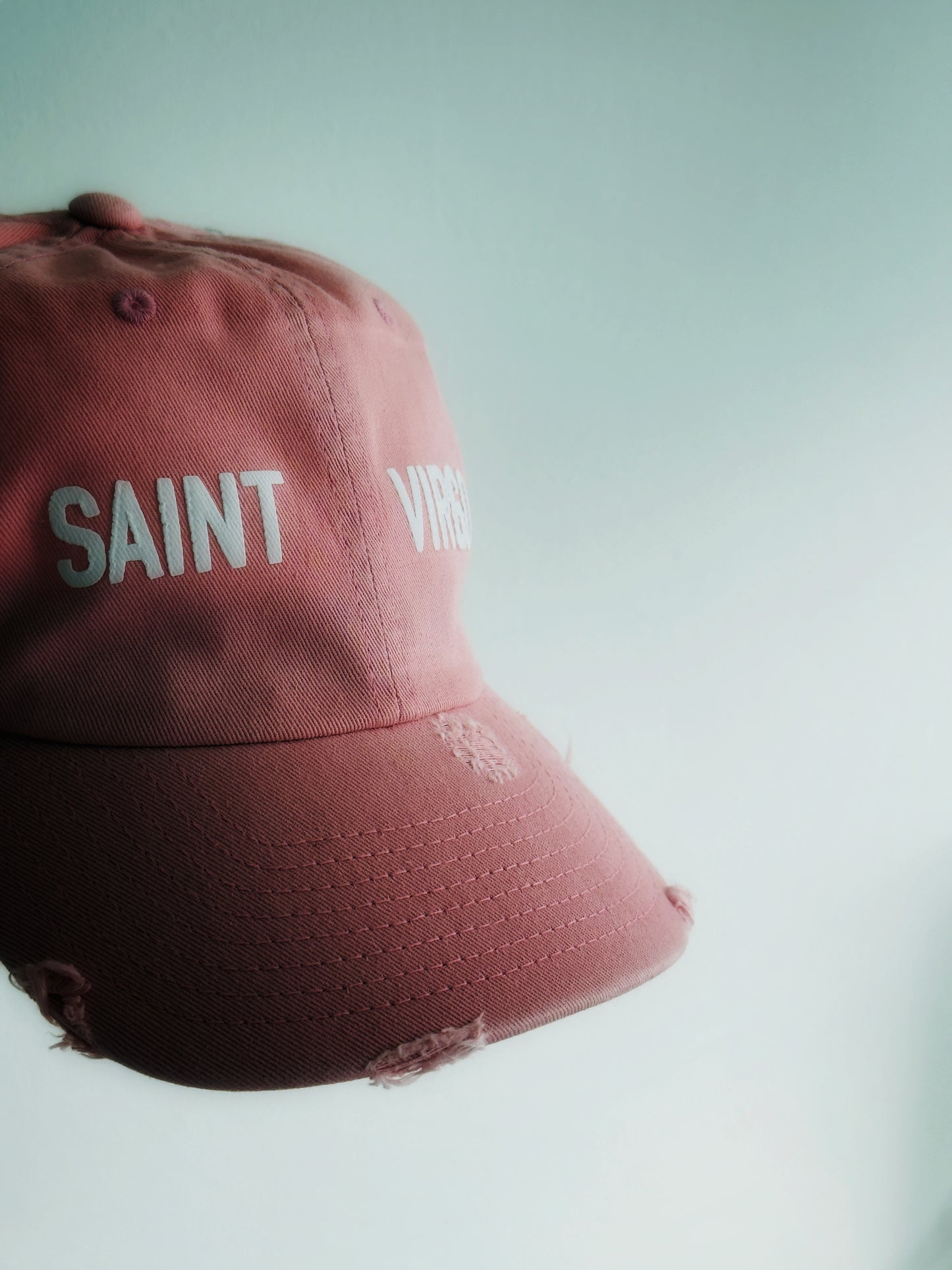 SPLIT LOGO | Washed Pink Cap