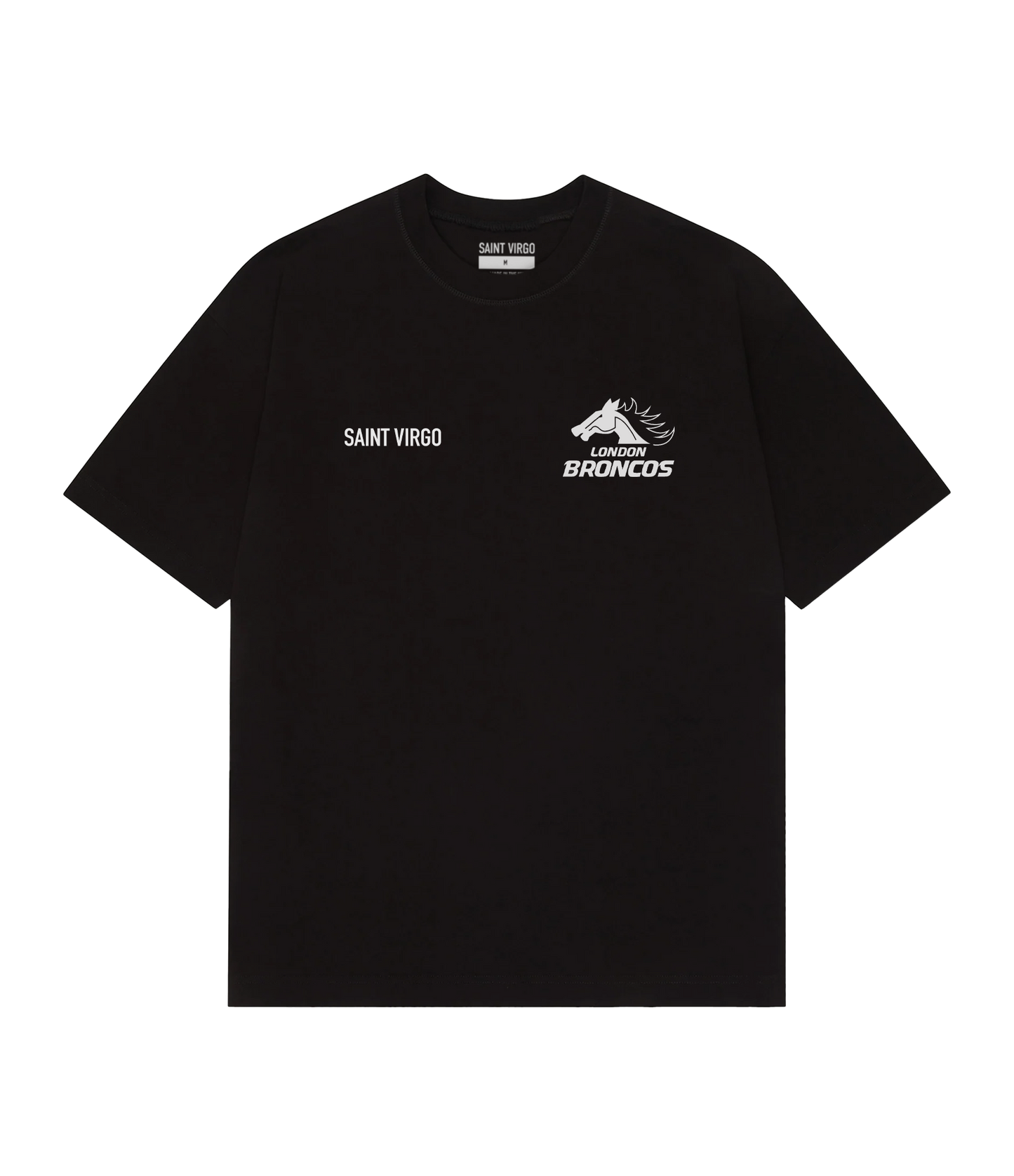 BRONCOS RUGBY | Black T-Shirt