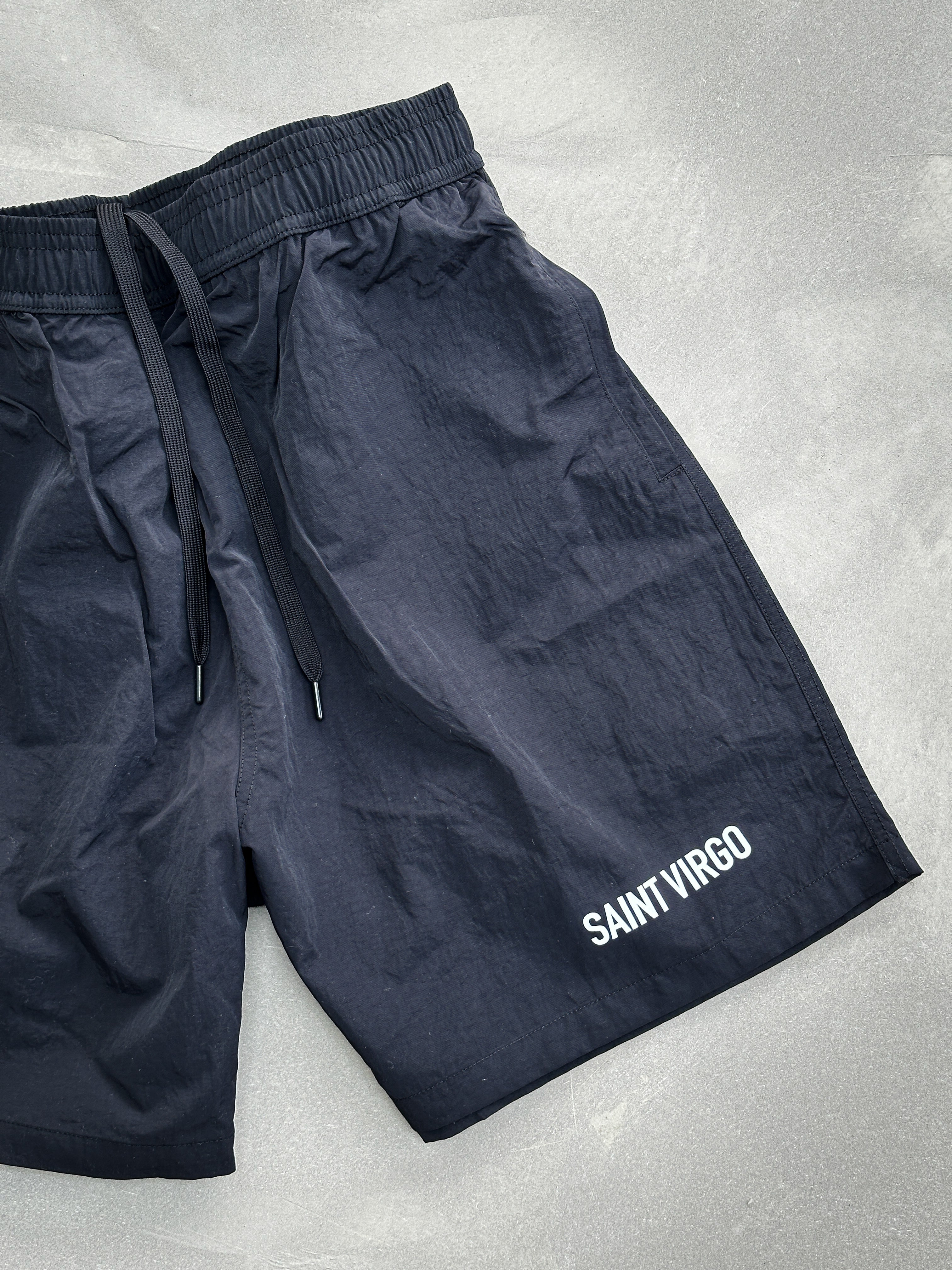 NYLON LOGO SHORTS
