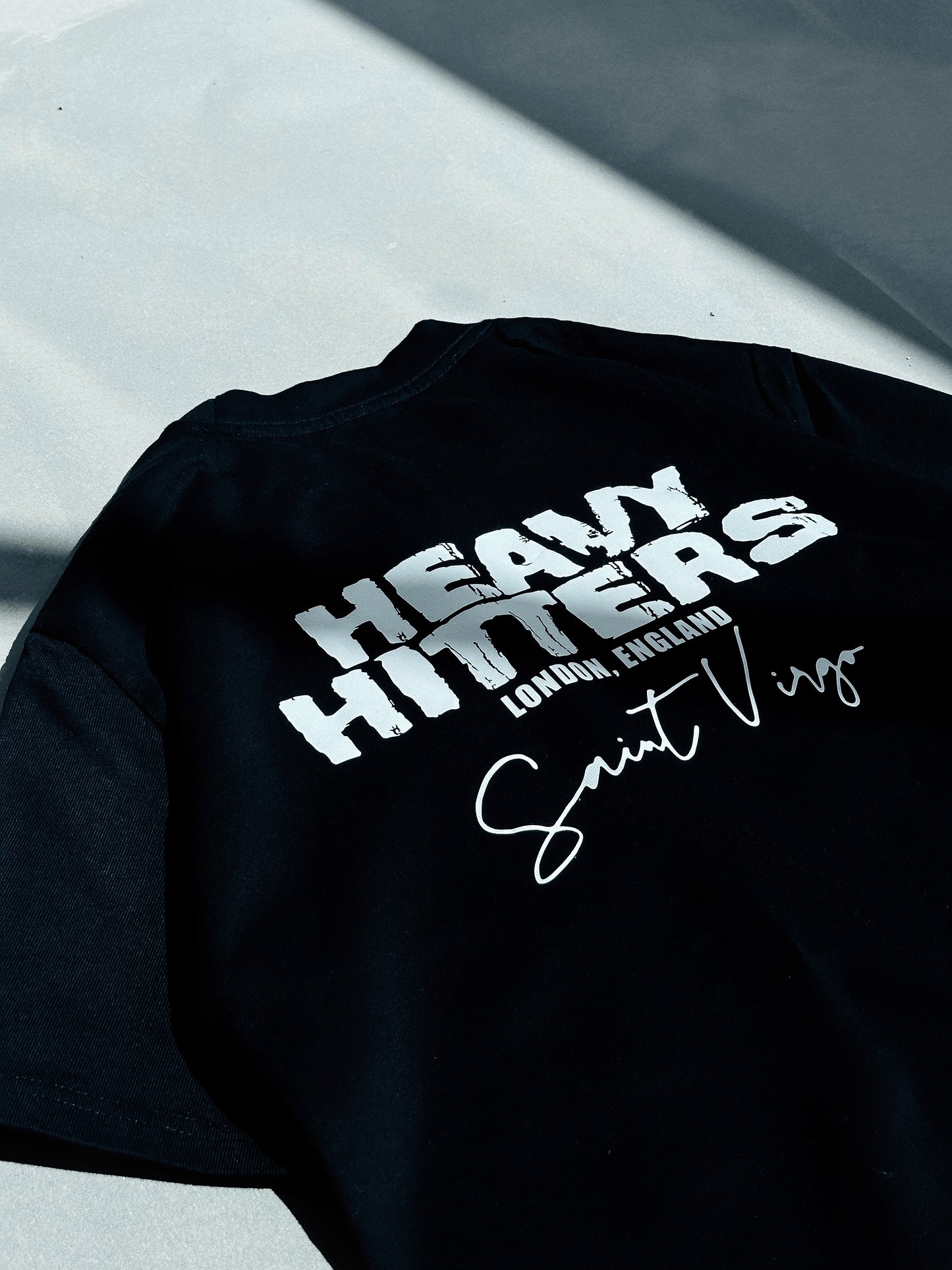 HEAVY HITTERS | Black T-Shirt