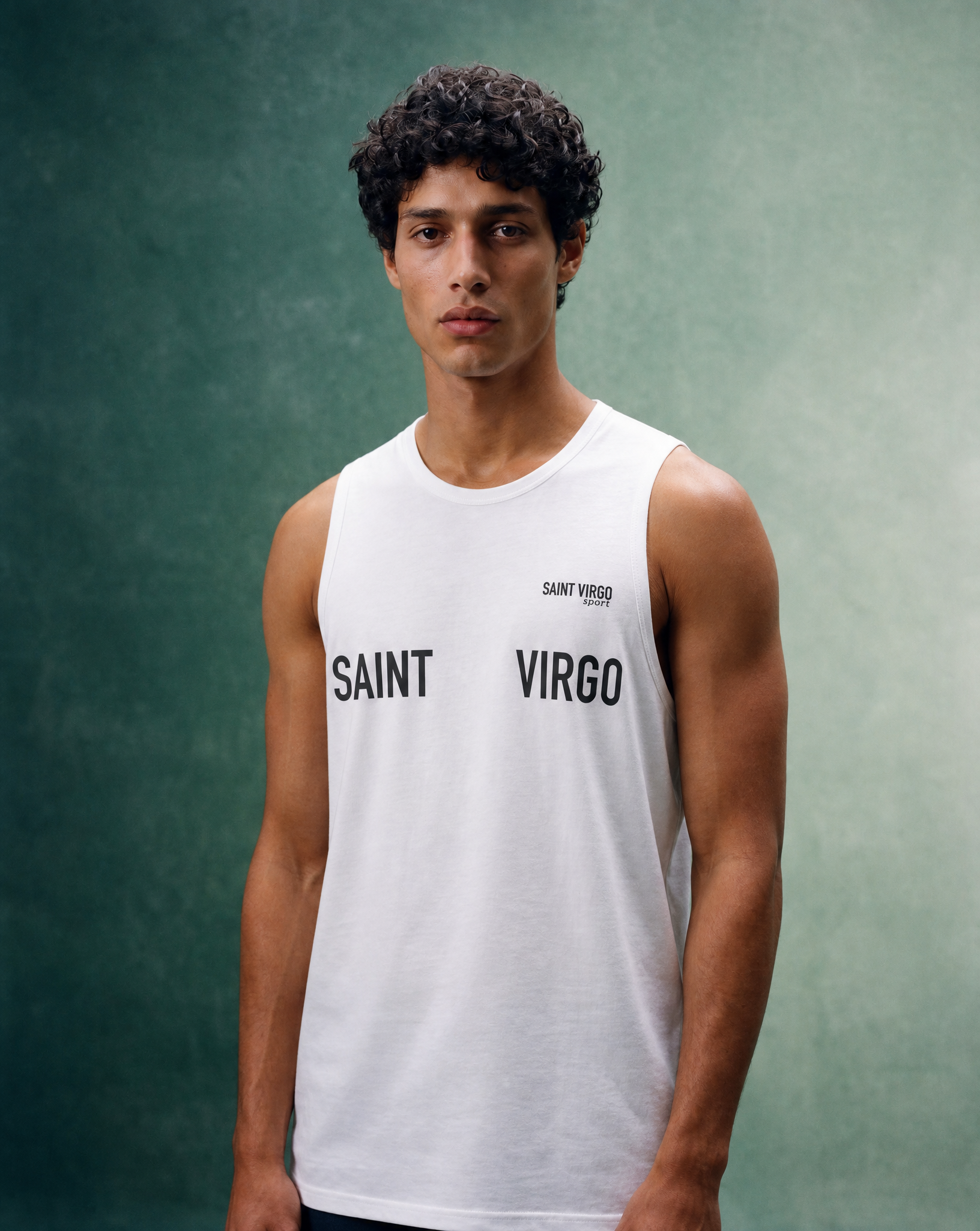 RUN SPLIT LOGO TANK