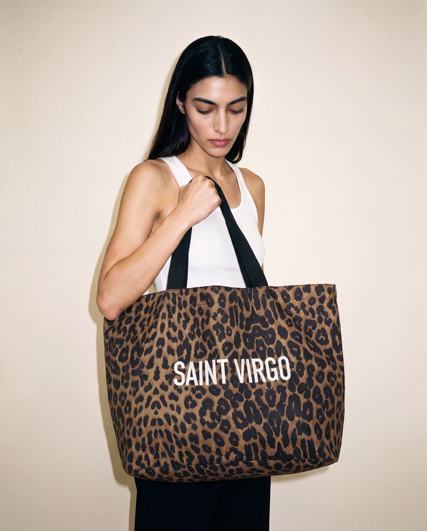 OVERSIZED TOTE | Leopard Print