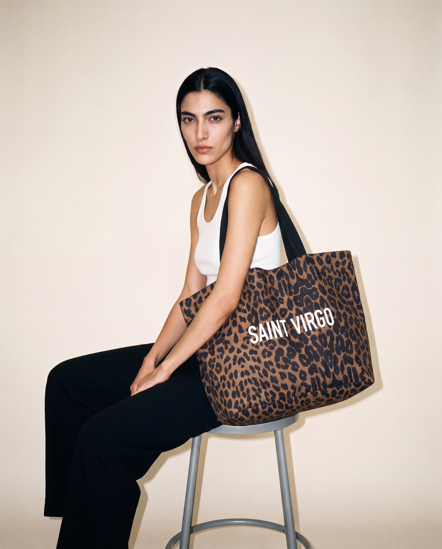 OVERSIZED TOTE | Leopard Print