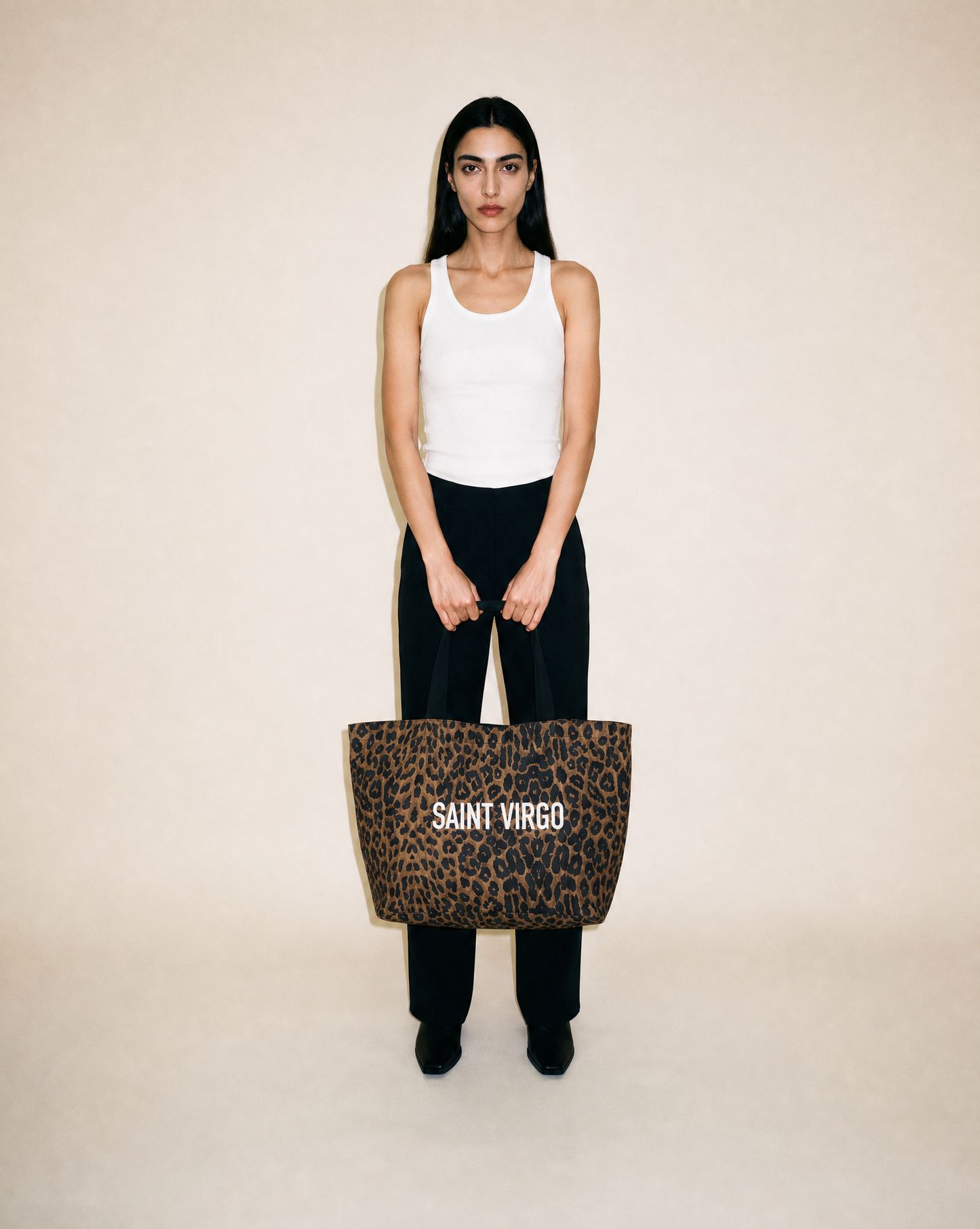 OVERSIZED TOTE | Leopard Print