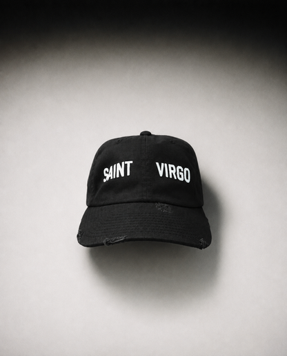 SPLIT LOGO | Vintage Black Cap