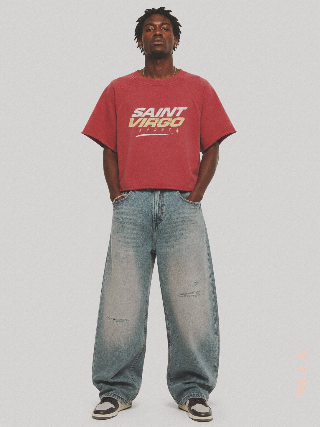 RACER STAR | Sunfaded Red T-Shirt