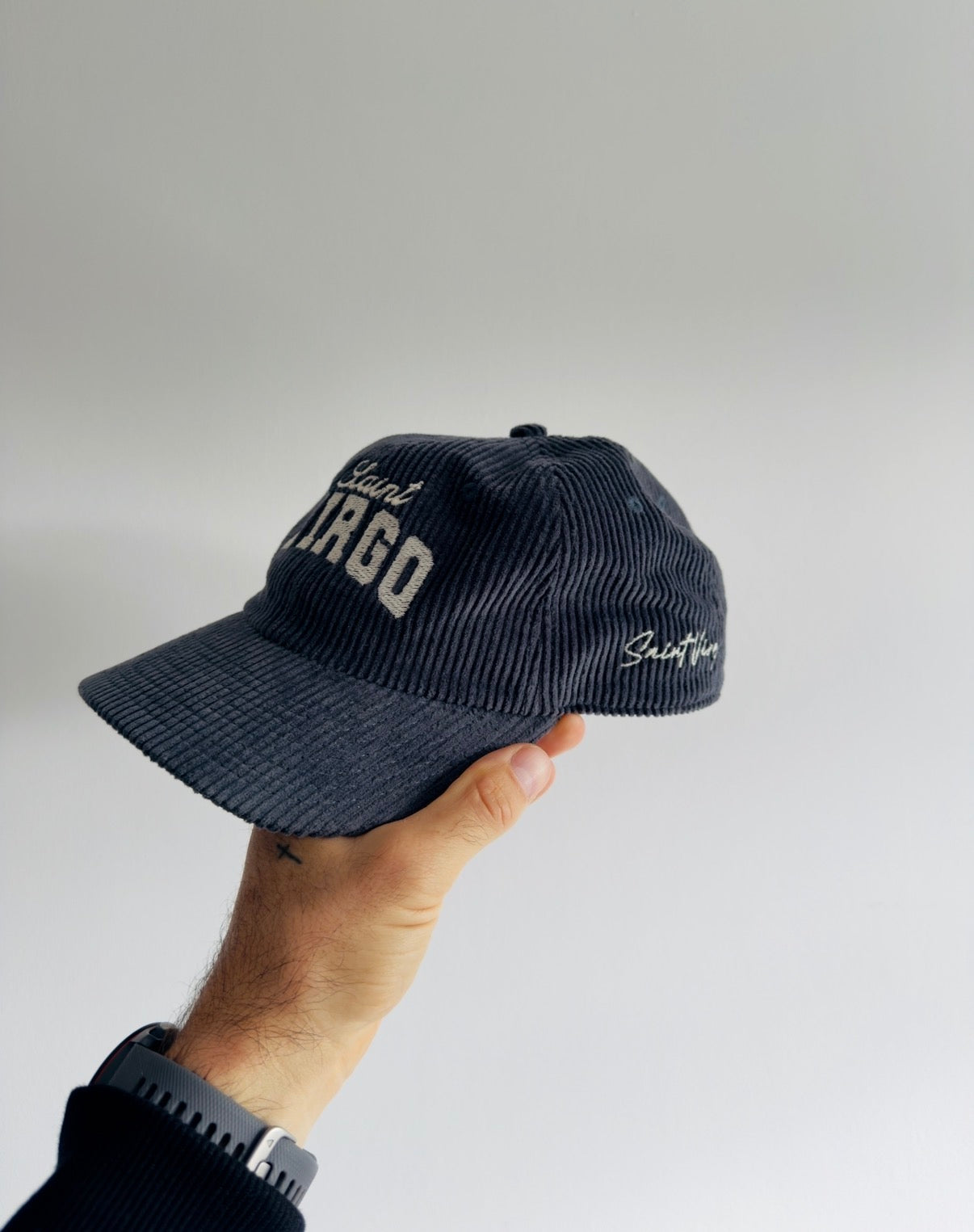 CLASSIC VARSITY | Steel Blue Cord Cap