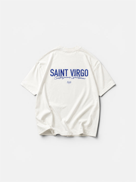 ATHLETE | Vintage White/Navy T-Shirt