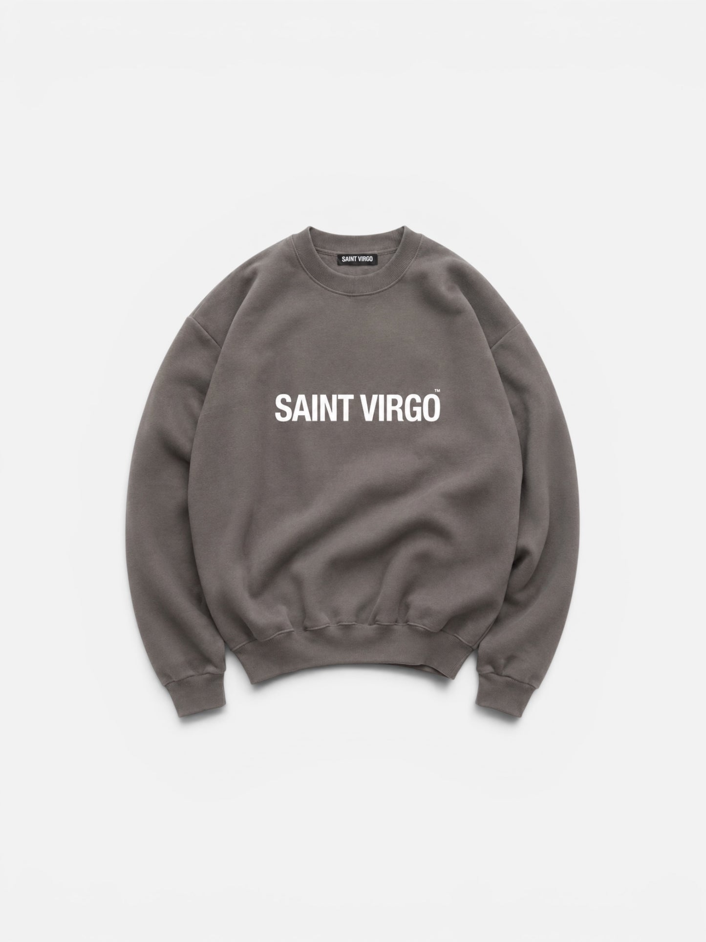 SPILT LOGO | Washed Black Sweatshirt