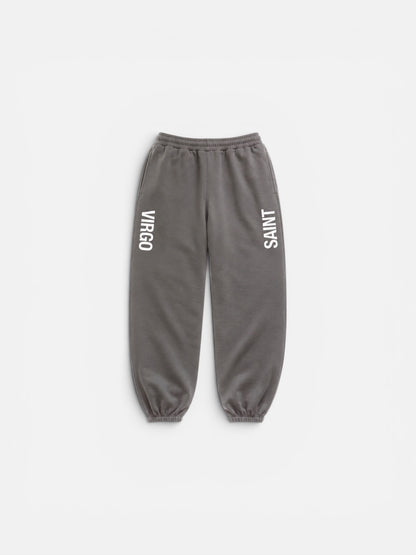 SPLIT LOGO | Washed Black Sweatpants