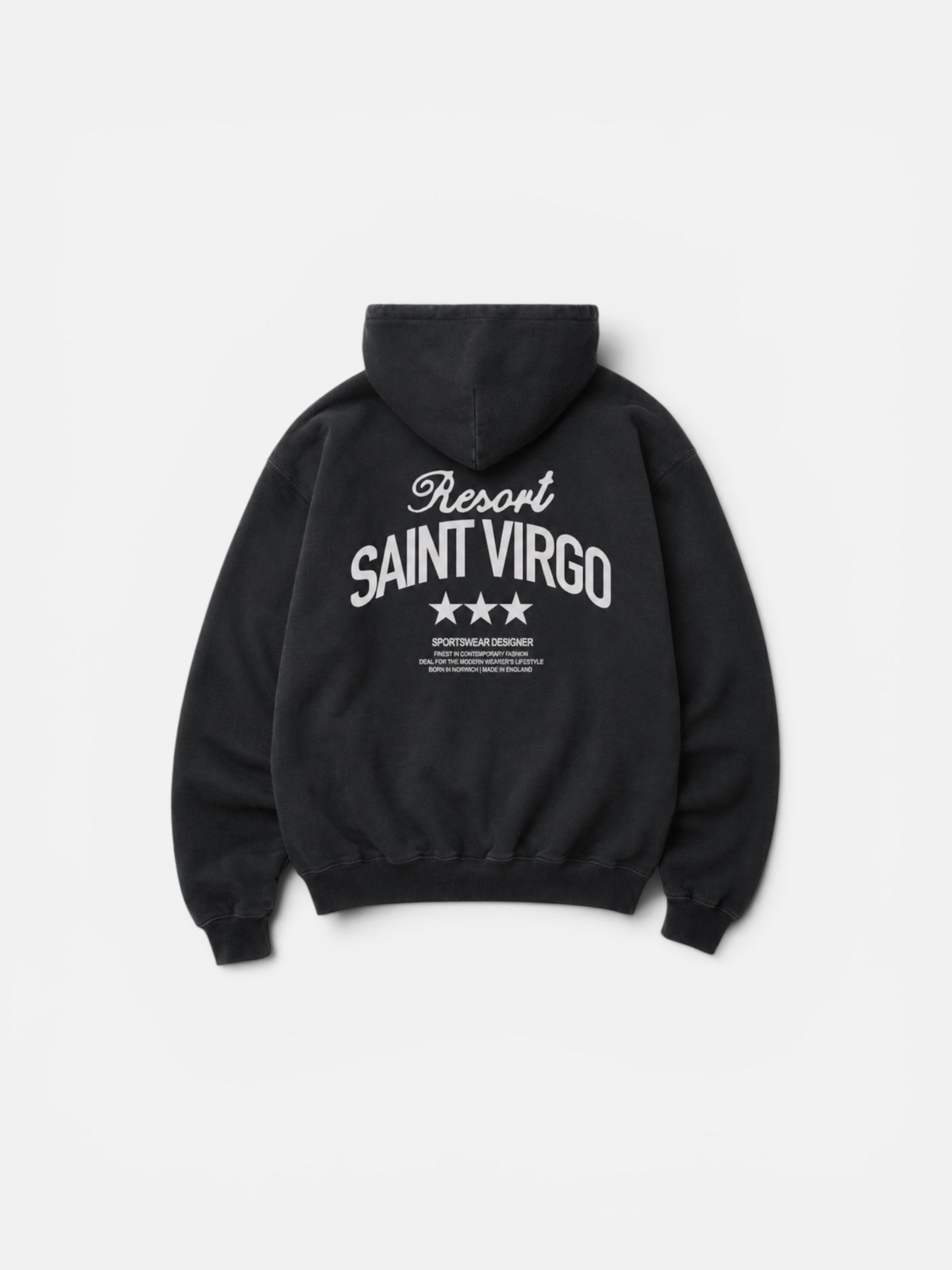 SV RESORT | Black Hoodie