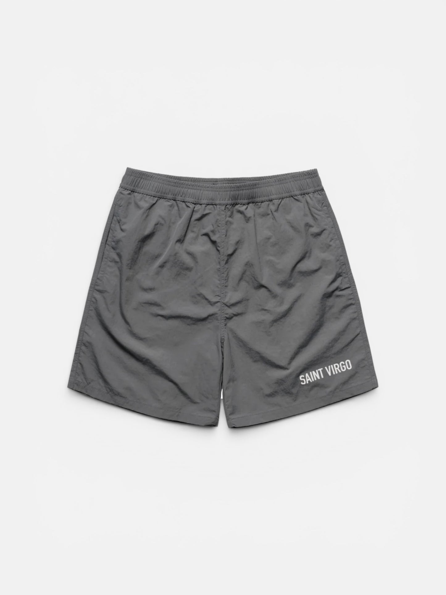 NYLON LOGO | Midnight Grey Shorts