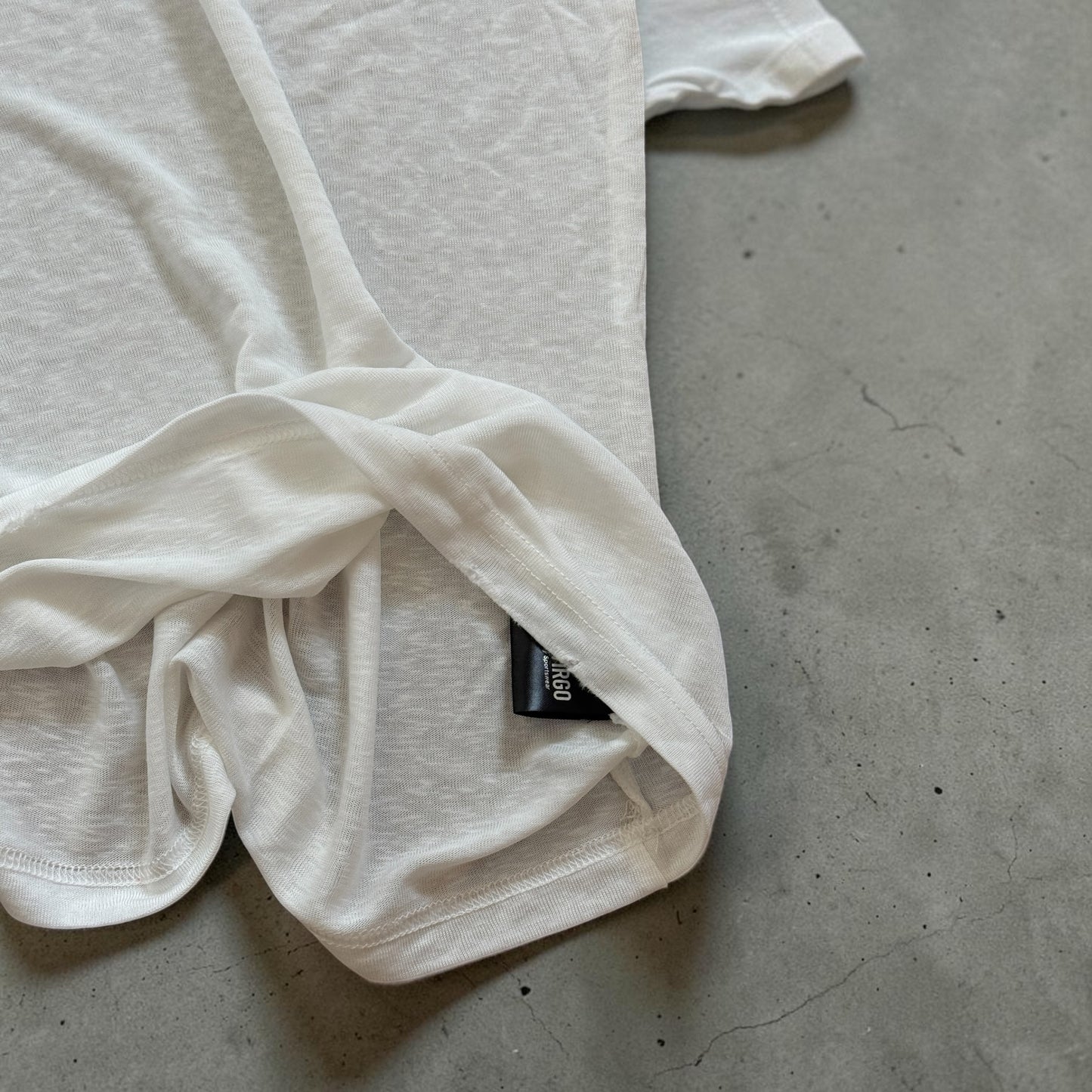 WORN TEE | Off-White Sheer T-Shirt